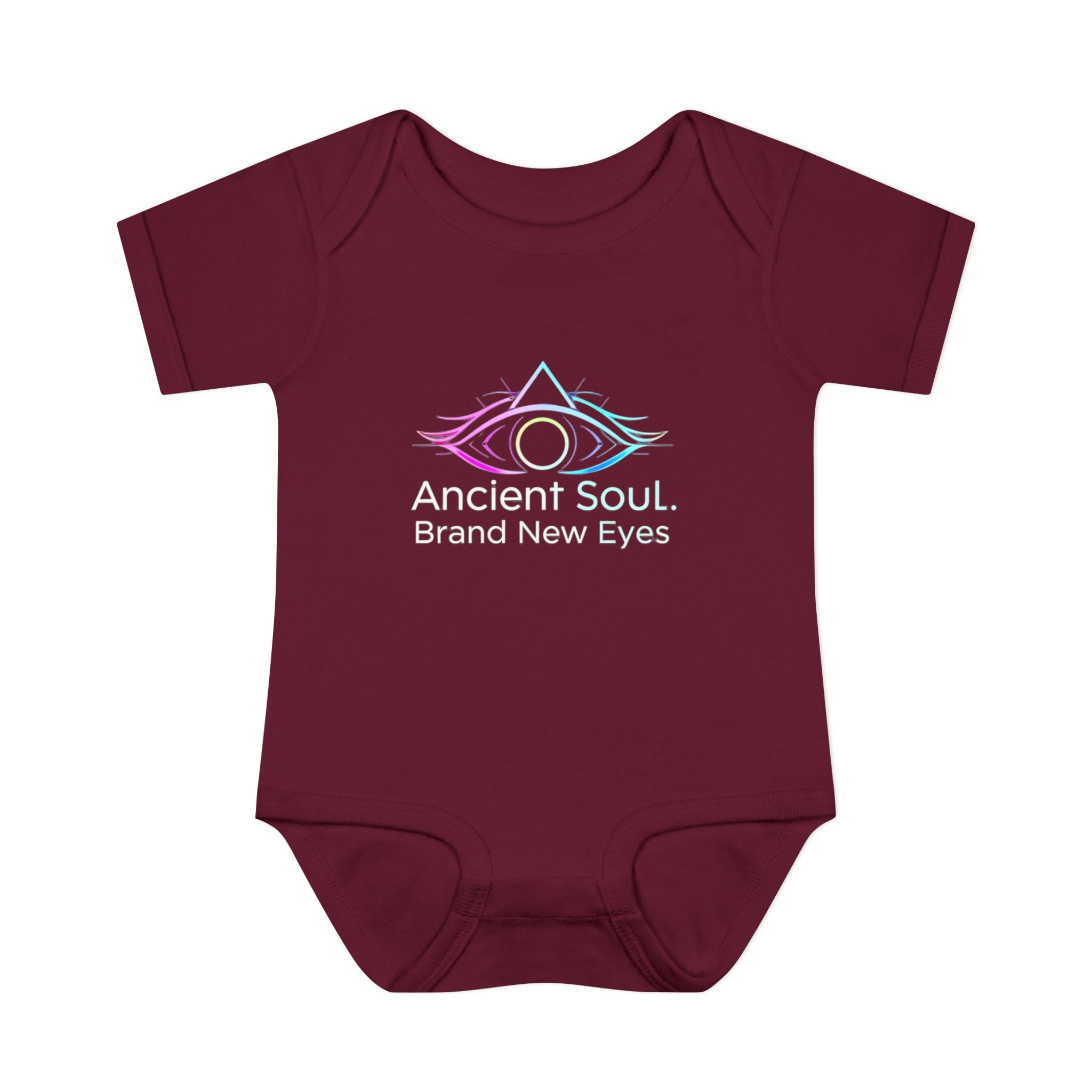 Infant Bodysuit - "Ancient Soul. Brand New Eyes" Mystical Eye Baby One-Piece