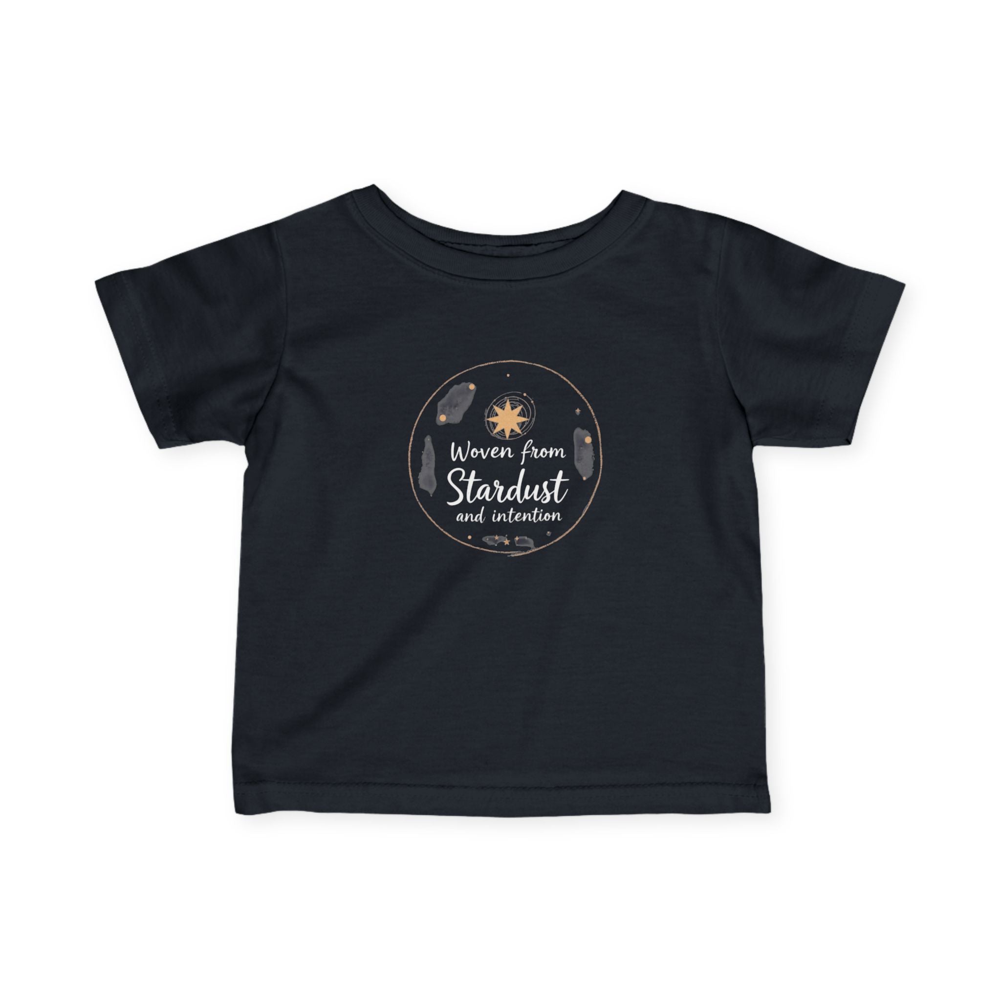 Infant Tee with Sunny Moon & Stars Nursery Graphic