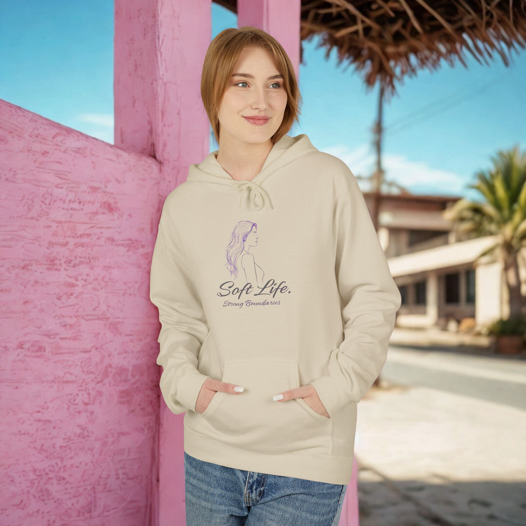 S.M.S Soft-Spoken Hoodie — 'Soft. Safe.' Comfort Fleece