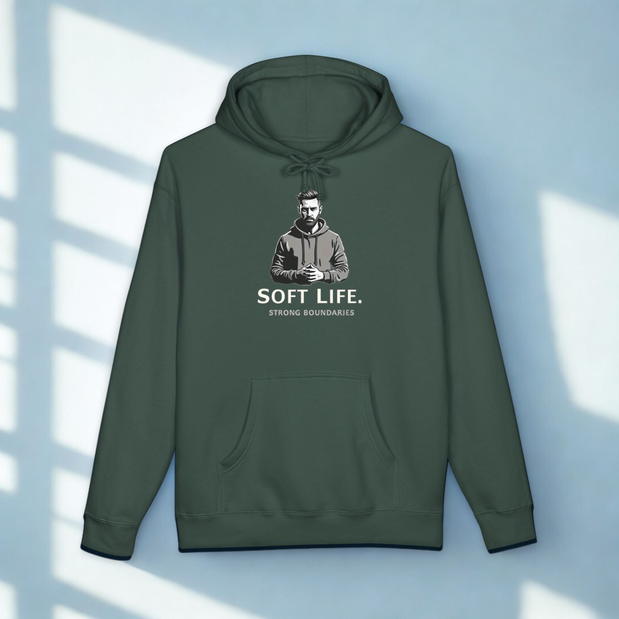 Soft S.M.S Life Hoodie — 'Soft Life. Strong Boundaries.' Graphic Hoodie