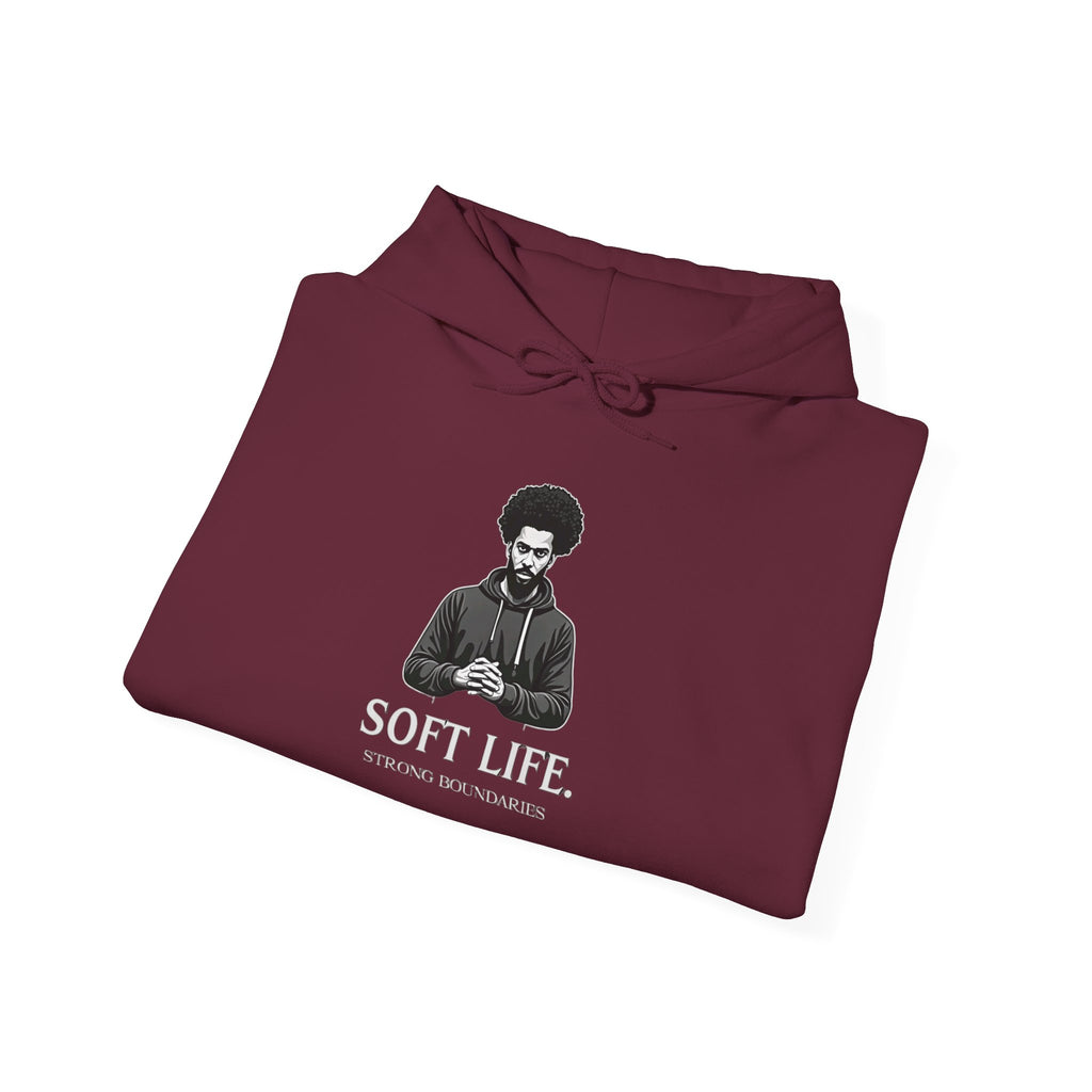 Soft Life S.M.S Hoodie – Retro Cool Vintage Portrait Pullover