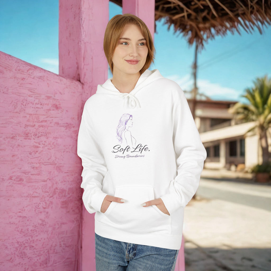 S.M.S Soft-Spoken Hoodie — 'Soft. Safe.' Comfort Fleece