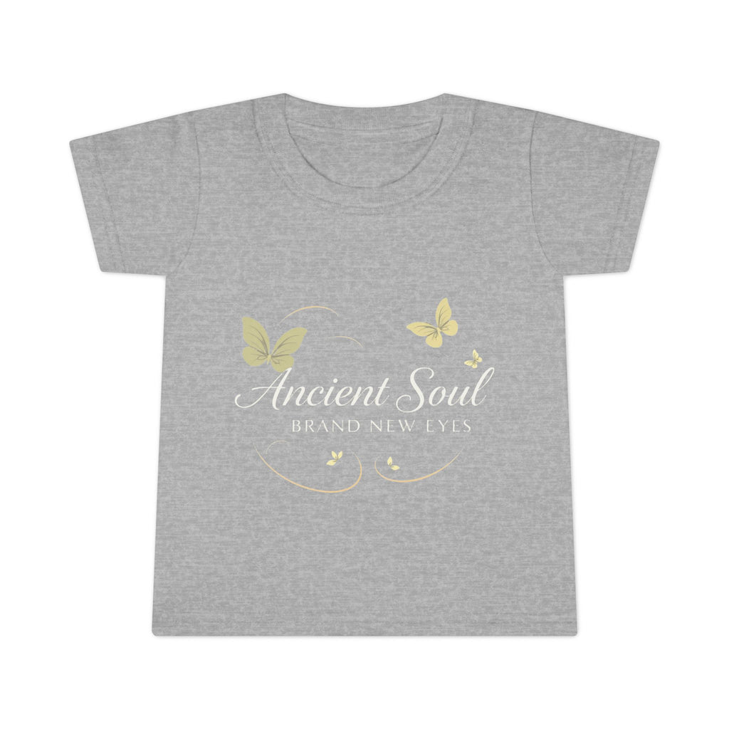 Ancient Soul Toddler T-Shirt – Butterfly Graphic, Spiritual Baby Gift