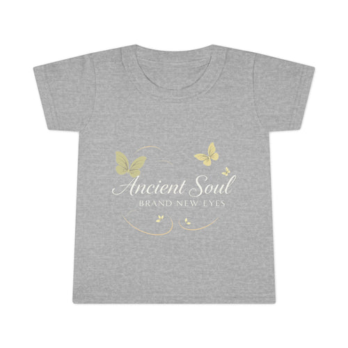 Ancient Soul Toddler T-Shirt – Butterfly Graphic, Spiritual Baby Gift