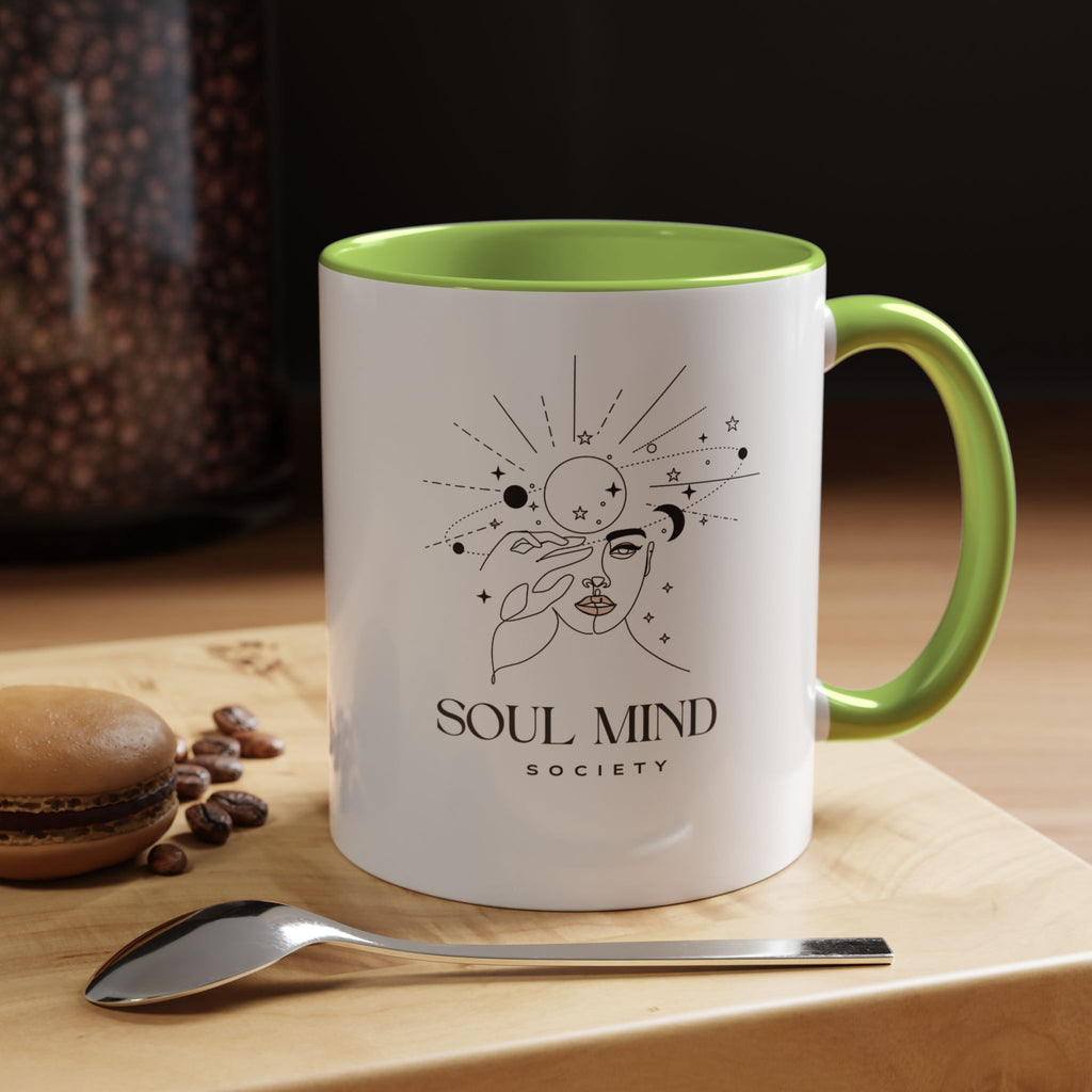 Soul Mind Society mug | Accent coffee mug 11oz 15oz