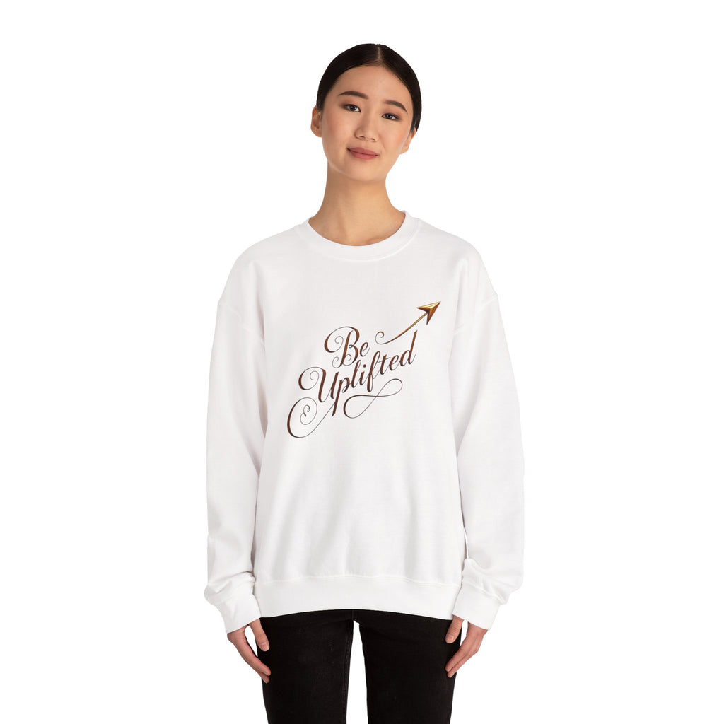 Be Uplifted Script Arrow sweatshirt | Soul Mind Illustration Sweatshirt