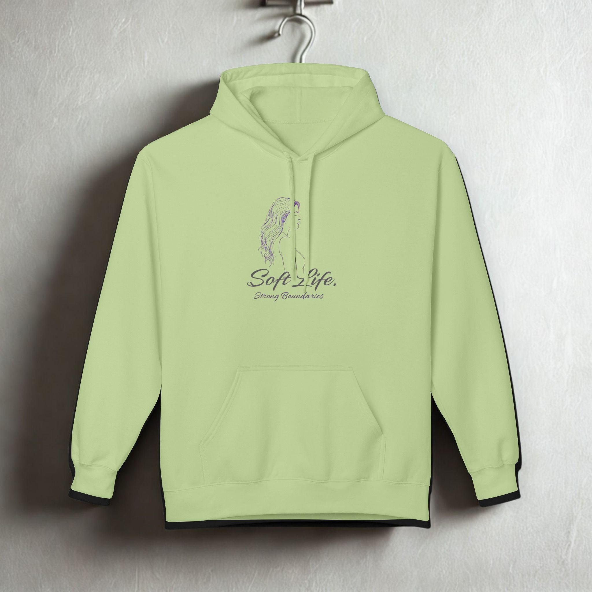 S.M.S Soft-Spoken Hoodie — 'Soft. Safe.' Comfort Fleece
