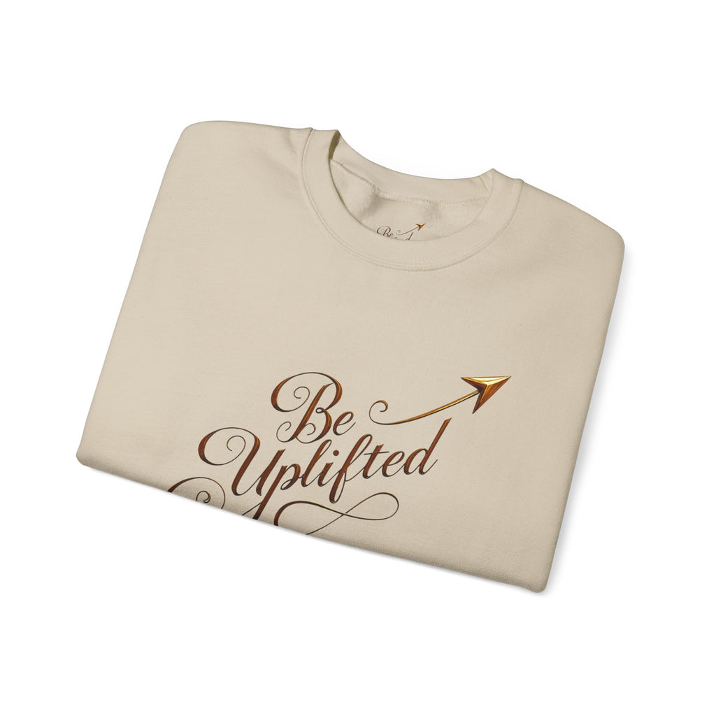 Be Uplifted Script Arrow sweatshirt | Soul Mind Illustration Sweatshirt