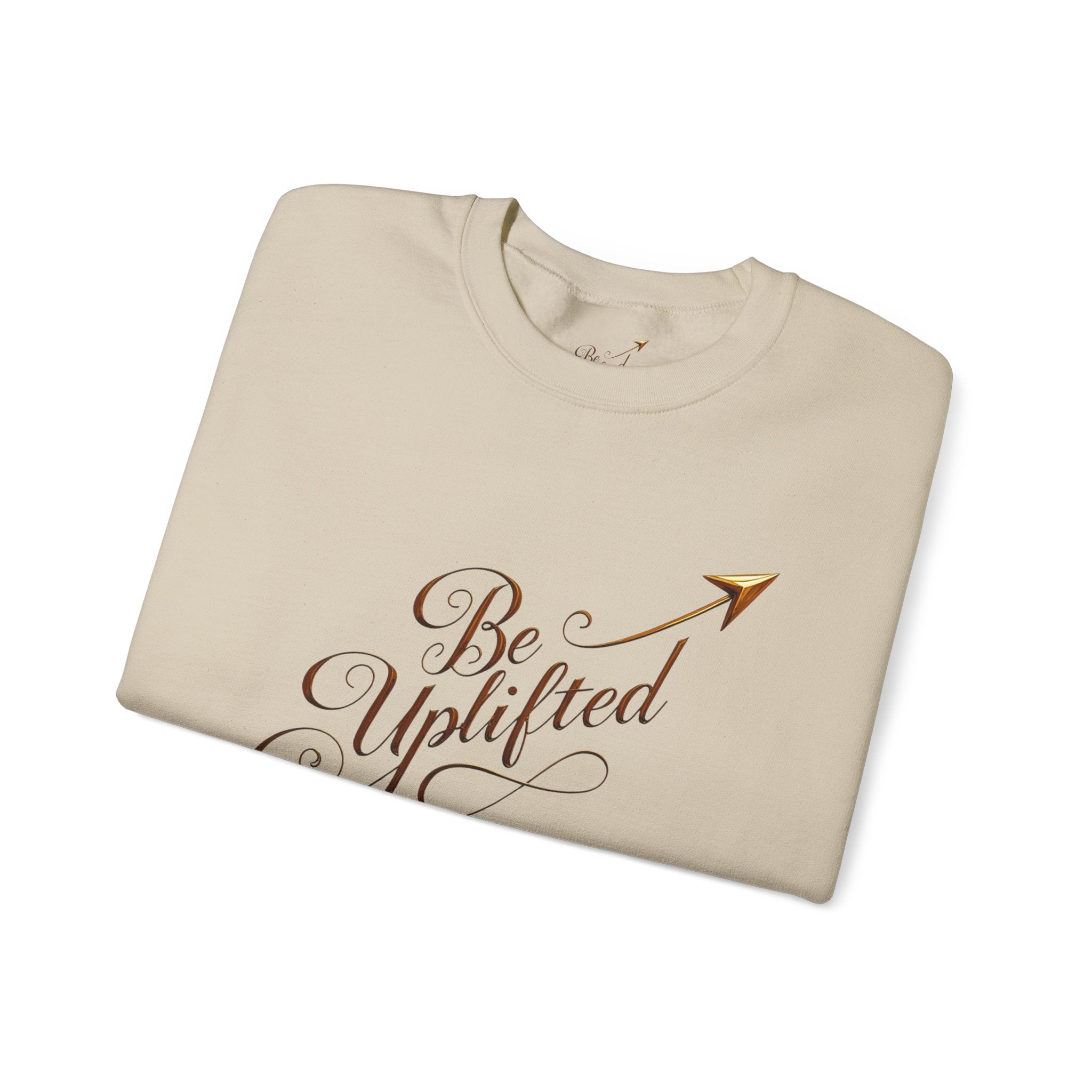 Be Uplifted Script Arrow sweatshirt | Soul Mind Illustration Sweatshirt