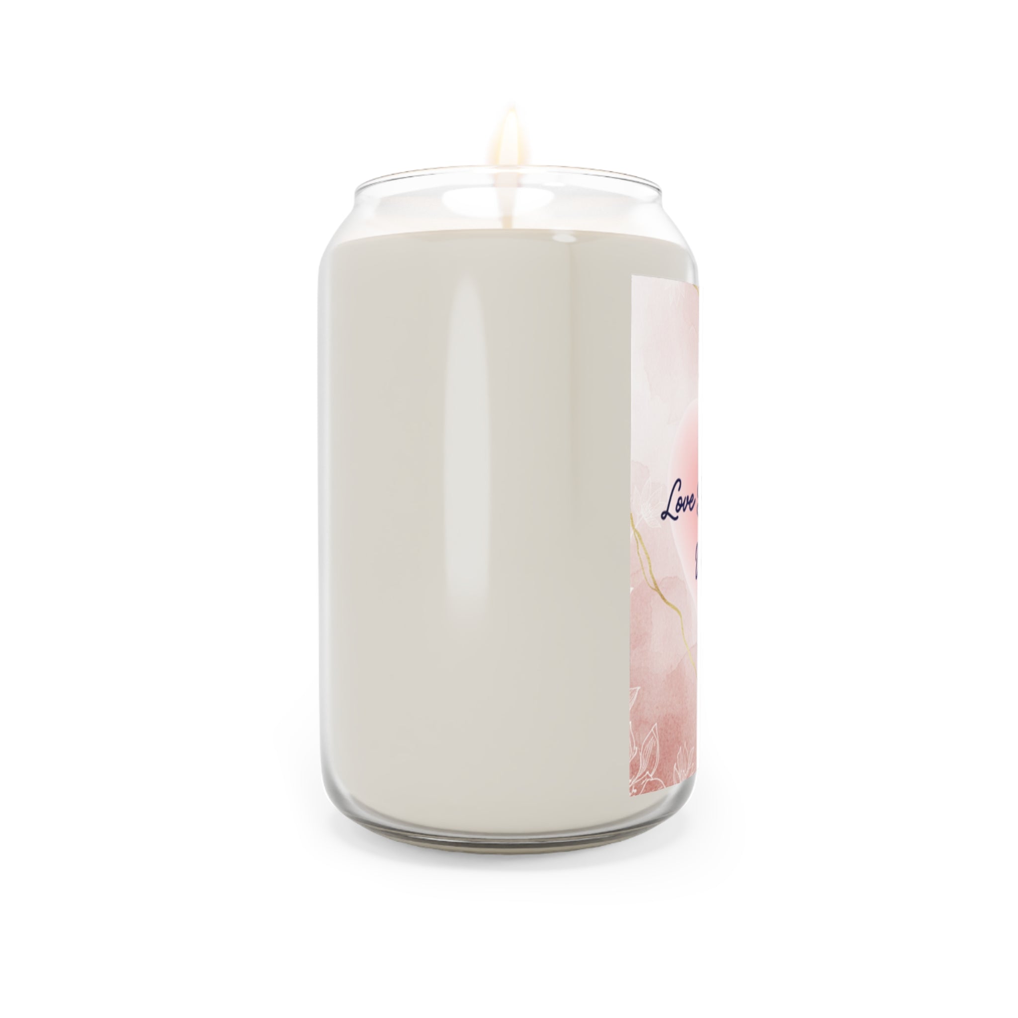 Soy Candle — "Love Begins Within the Soul" Scented 13.75oz