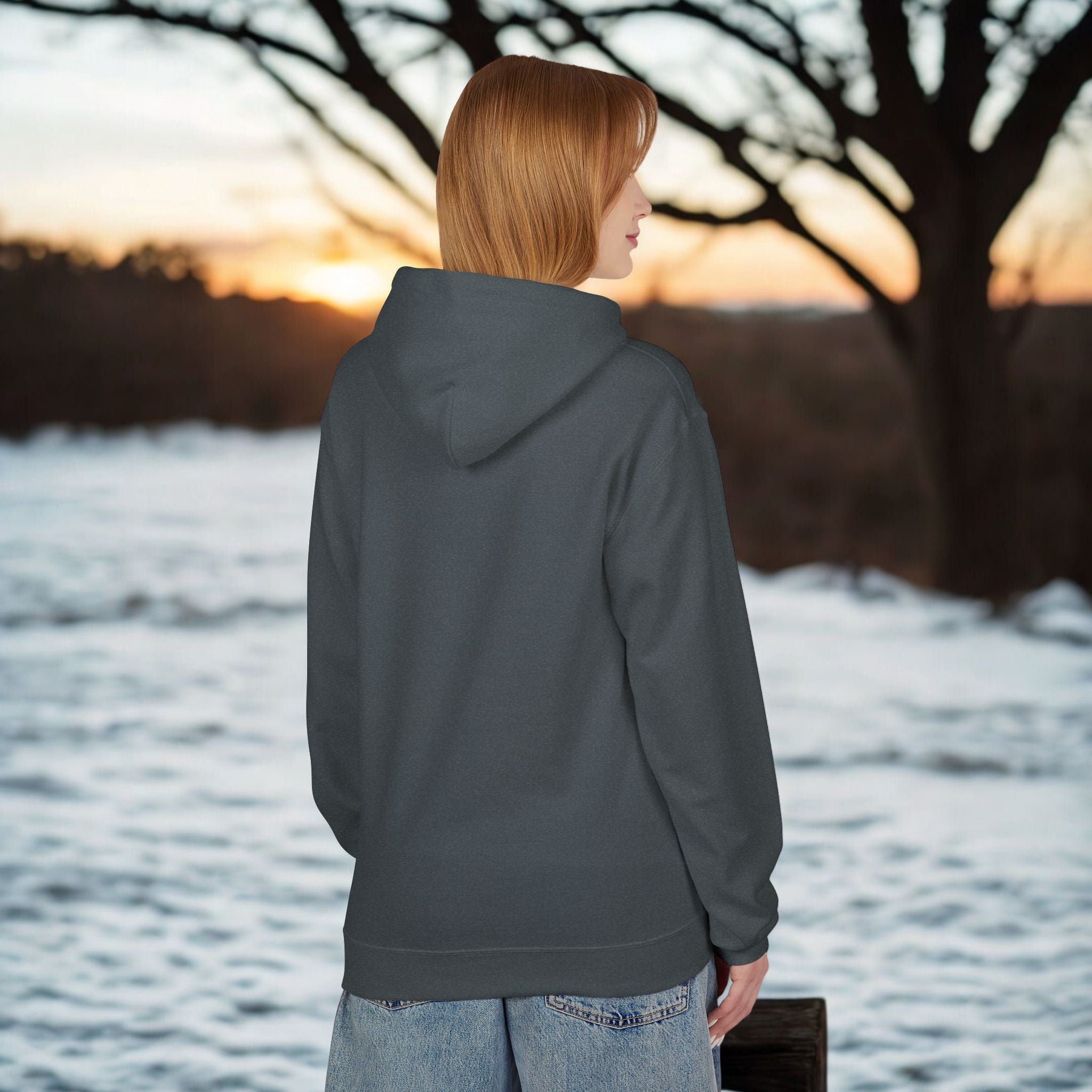 Soft-Spoken Brown Hoodie — 'Soft. Safe.' Comfort Fleece