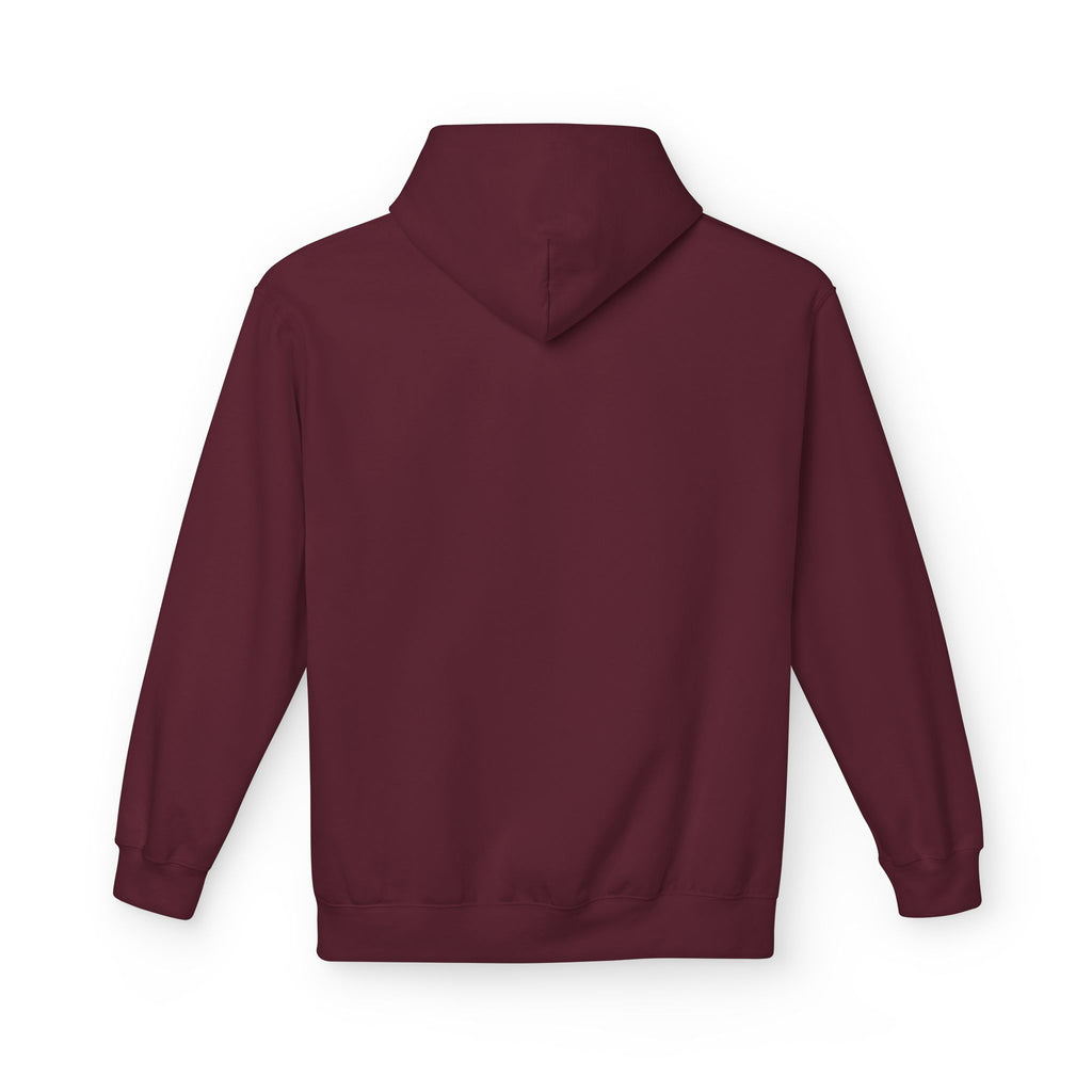 Soft-Spoken Brown Hoodie — 'Soft. Safe.' Comfort Fleece