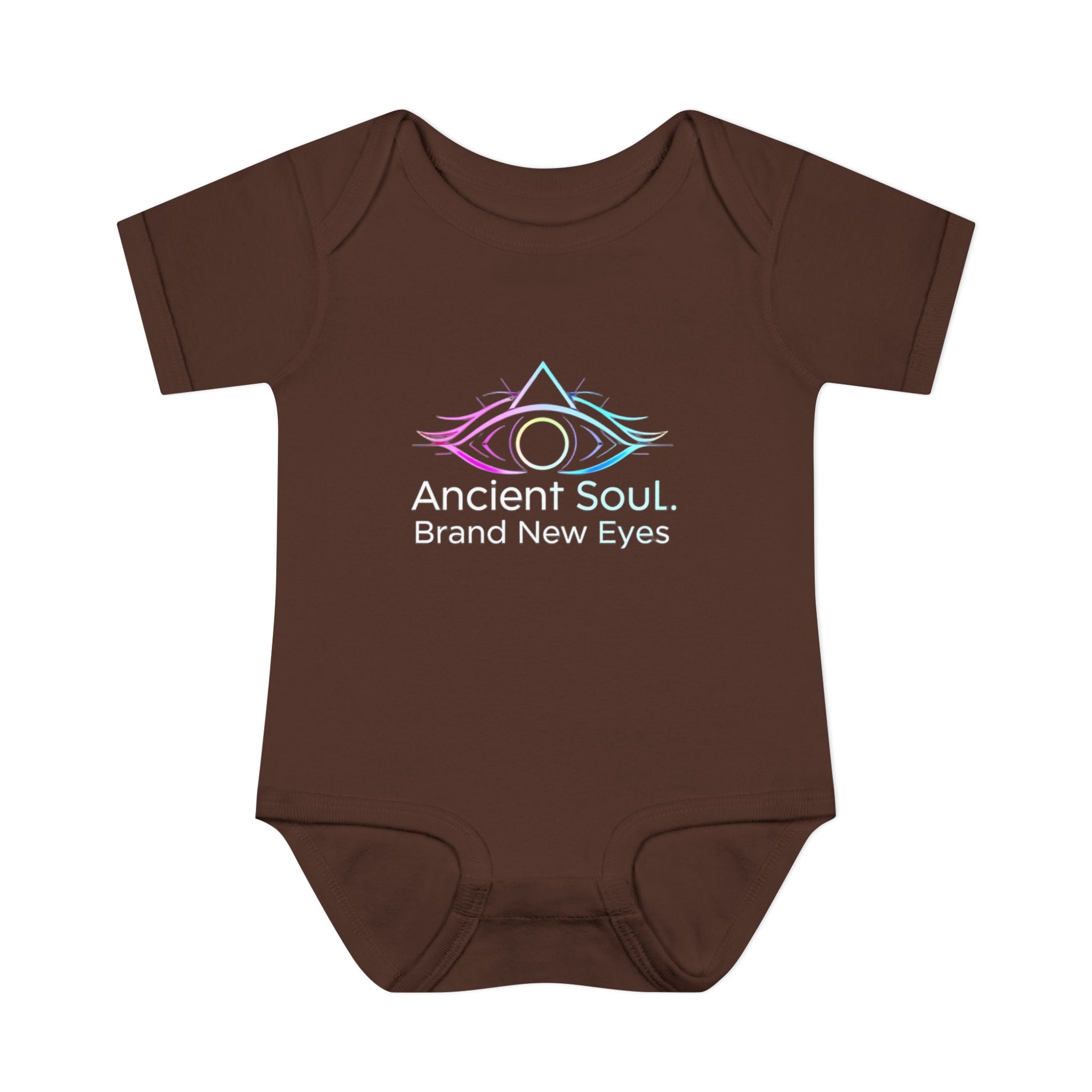 Infant Bodysuit - "Ancient Soul. Brand New Eyes" Mystical Eye Baby One-Piece
