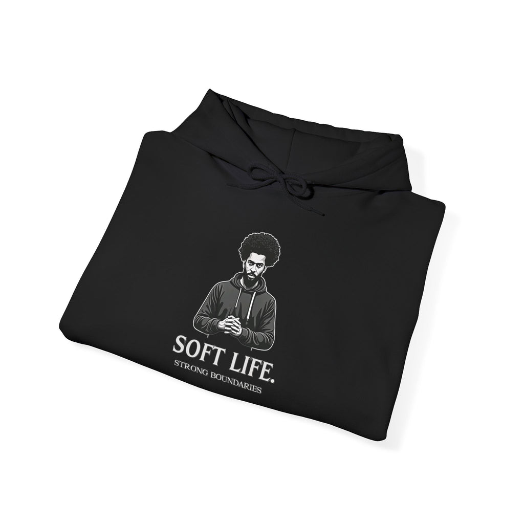 Soft Life S.M.S Hoodie – Retro Cool Vintage Portrait Pullover