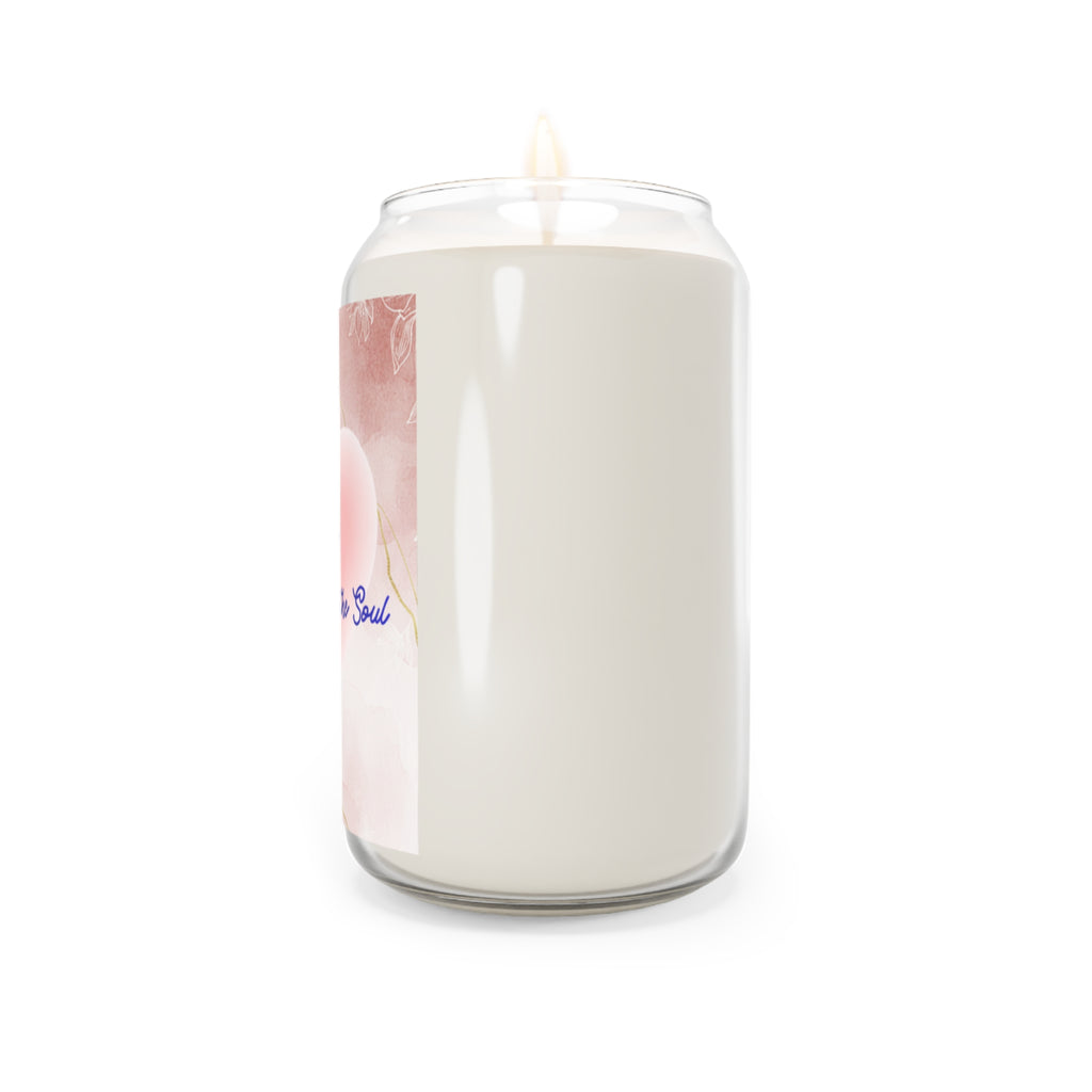 Soy Candle — "Love Begins Within the Soul" Scented 13.75oz