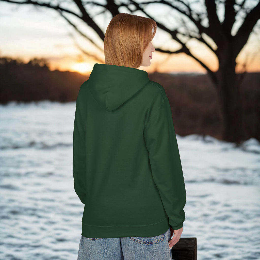 Soft-Spoken Brown Hoodie — 'Soft. Safe.' Comfort Fleece