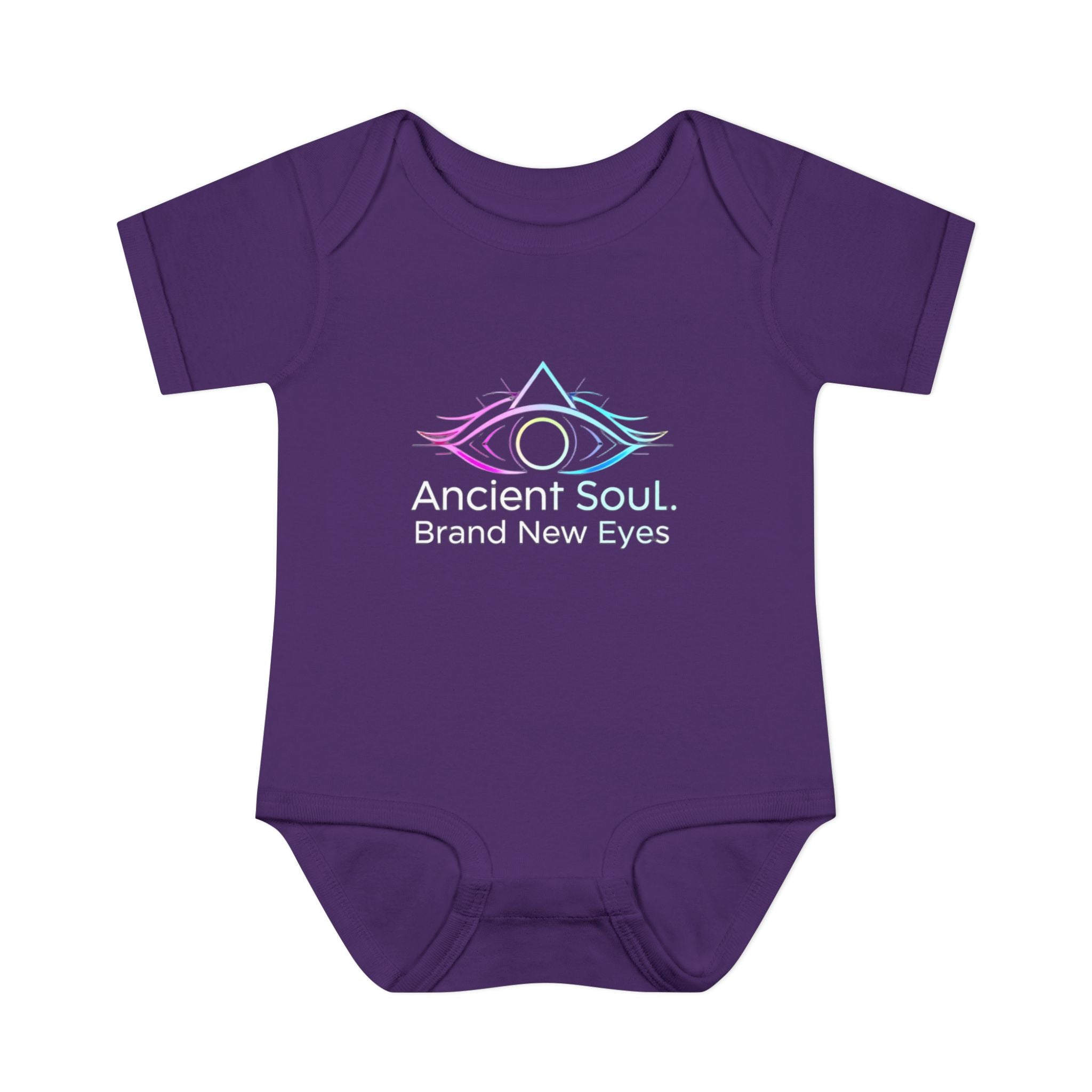 Infant Bodysuit - "Ancient Soul. Brand New Eyes" Mystical Eye Baby One-Piece