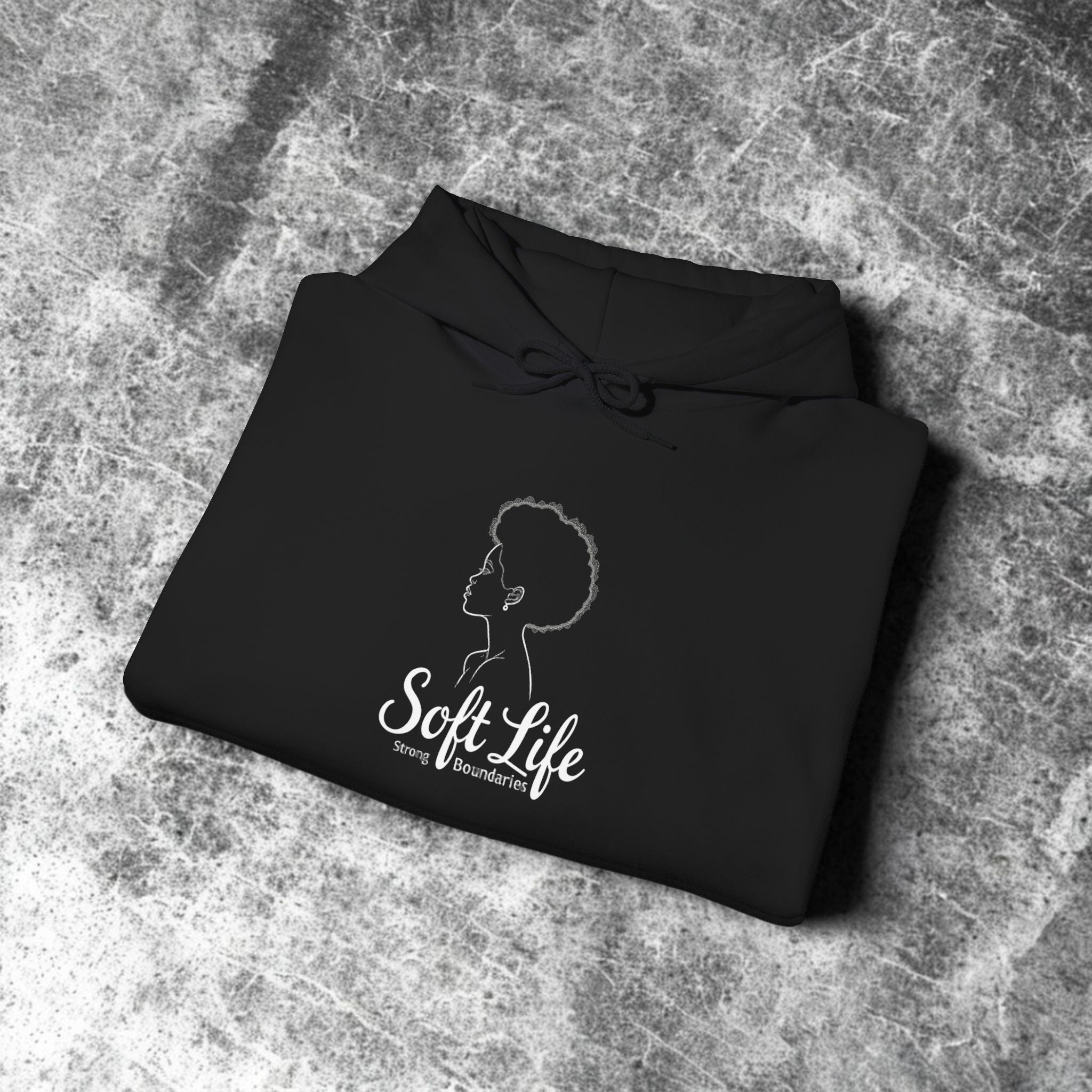 Soft S.M.S Hoodie – Minimal Silhouette Pullover