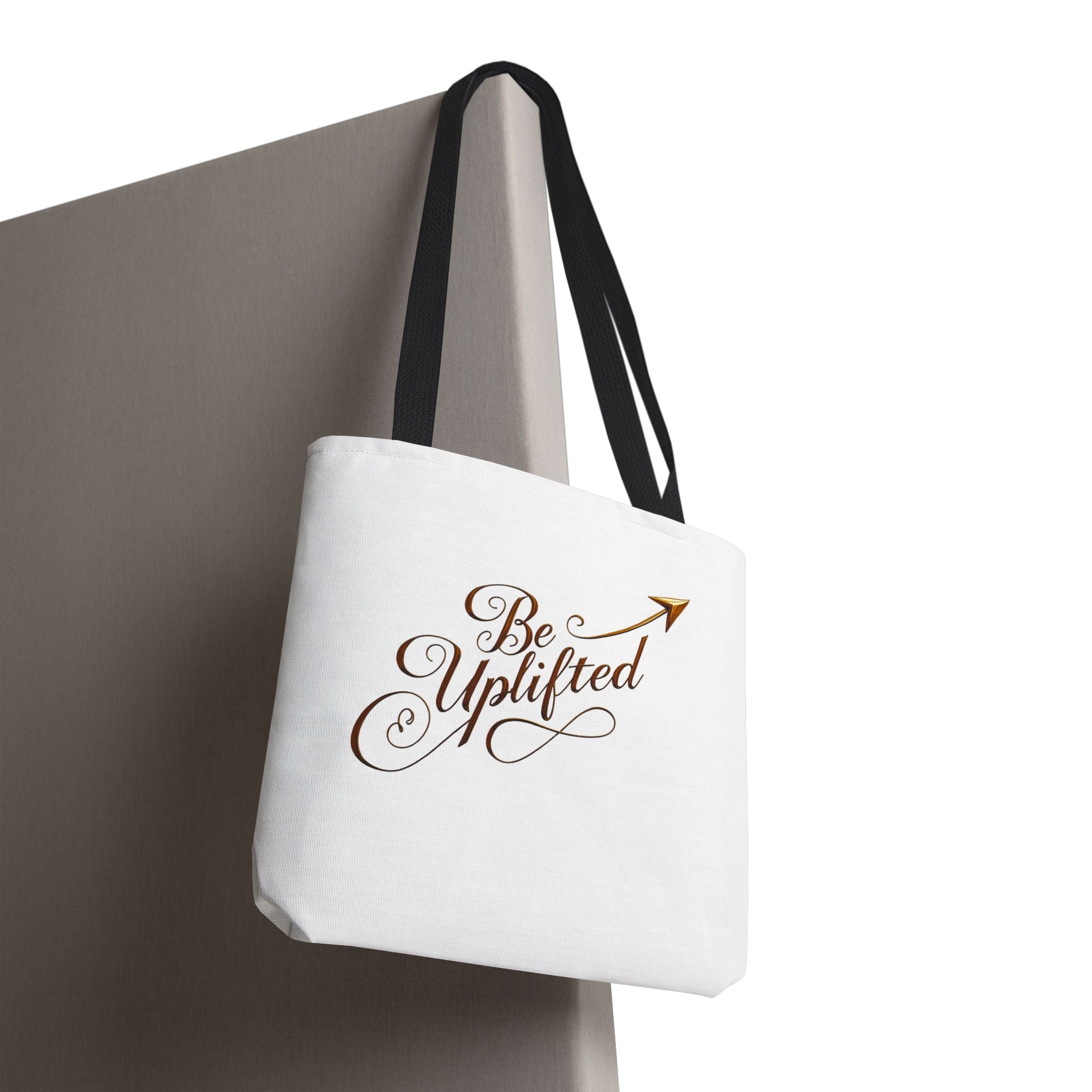 Be Uplifted script airplane Tote Bag | Soul Mind minimalist face Tote Bag