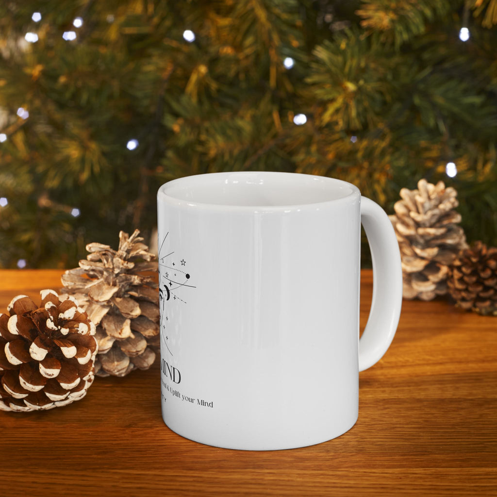 Soul Mind celestial face mug | spiritual astrology ceramic mug
