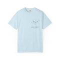 Soul Mind galactic skull illustration T-Shirt | spiritual logo tee