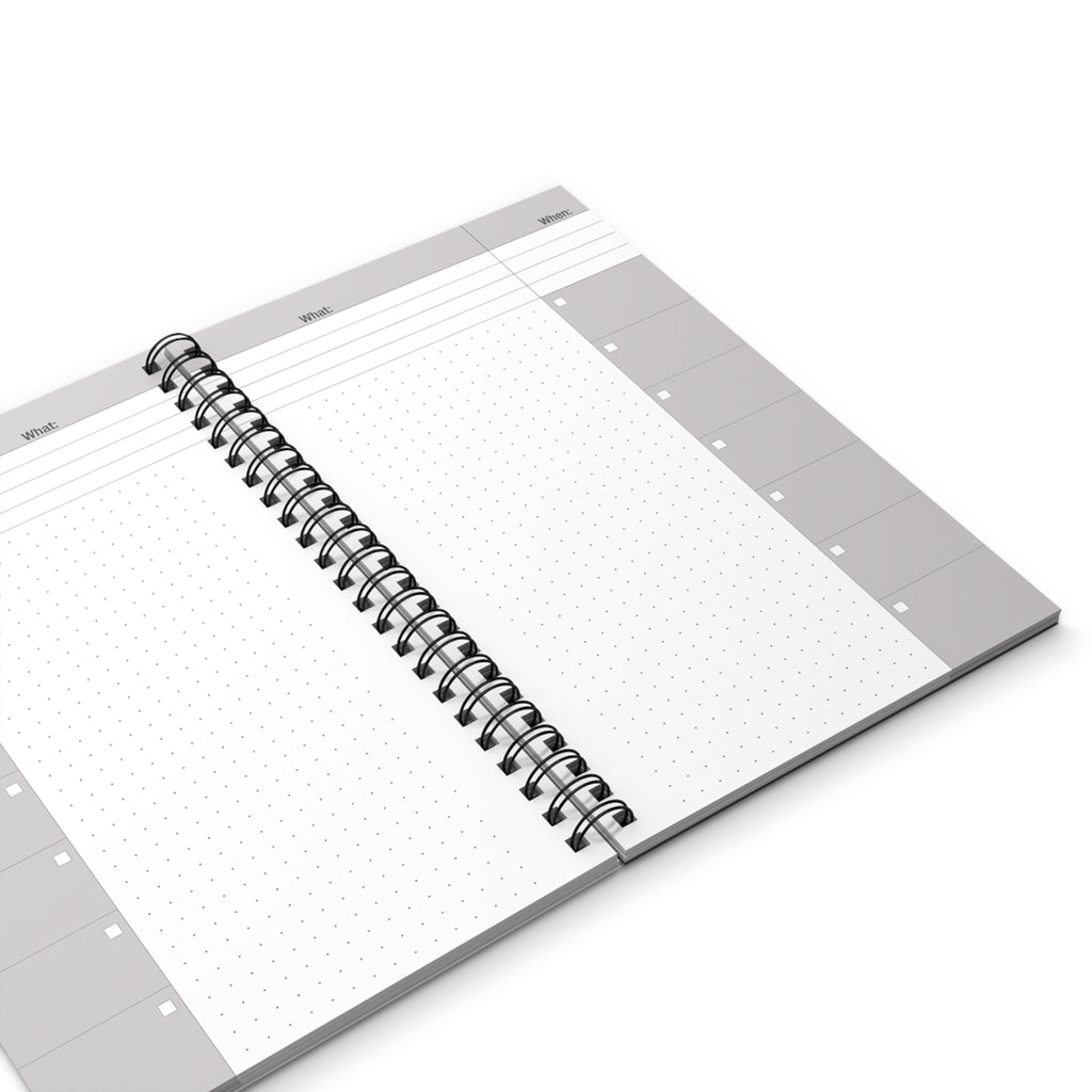 Spiral Journal — "A Man Aligned in Heart and Mind" Spiritual Notebook