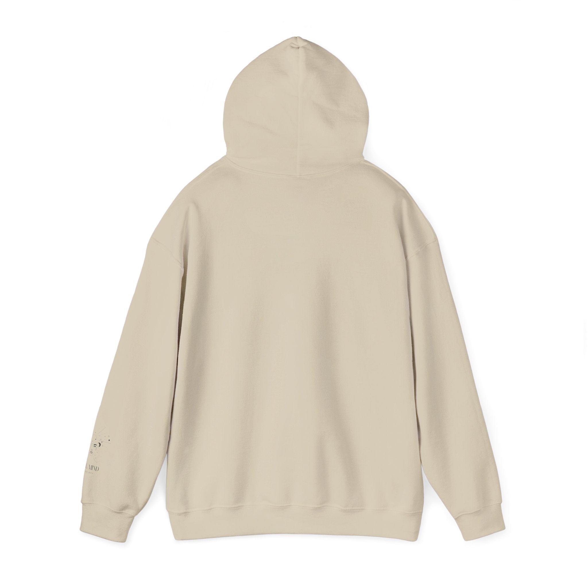 Be Uplifted hoodie | Gothic script cross design