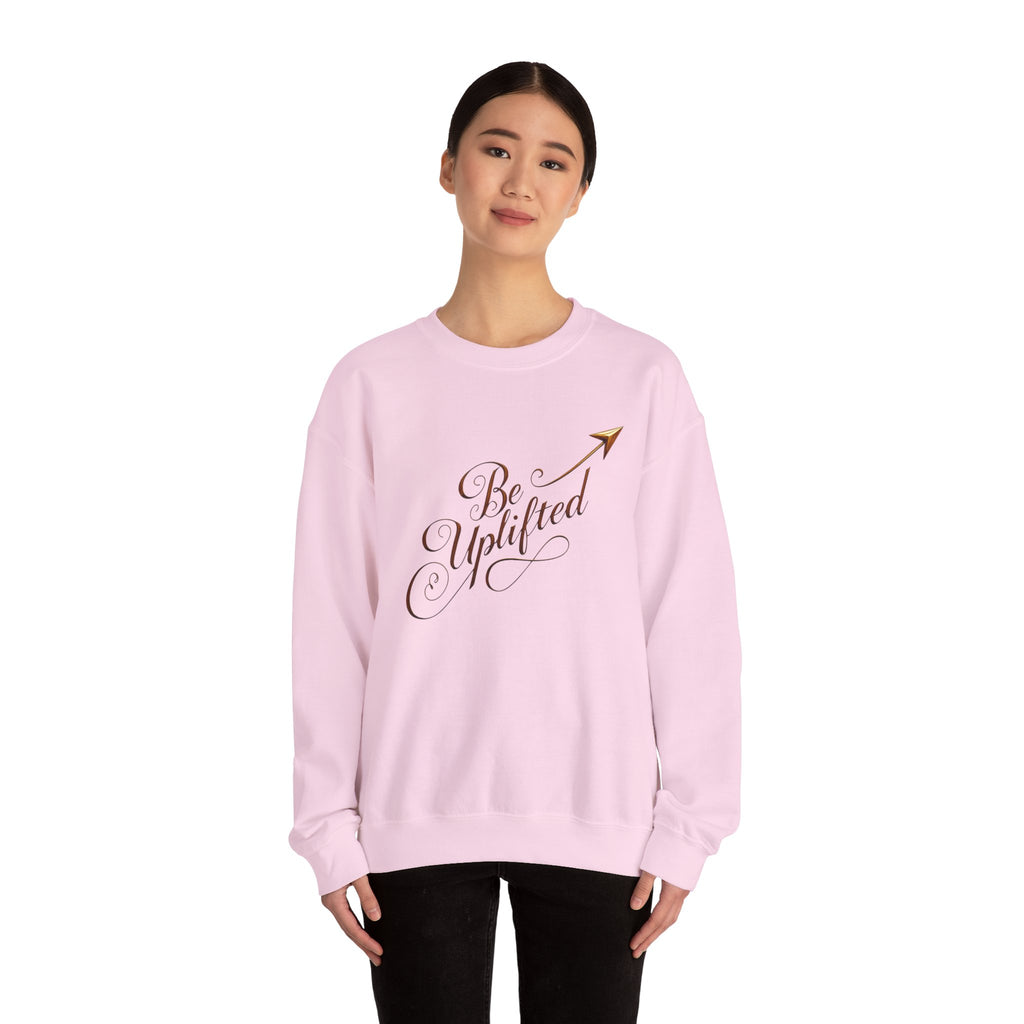 Be Uplifted Script Arrow sweatshirt | Soul Mind Illustration Sweatshirt