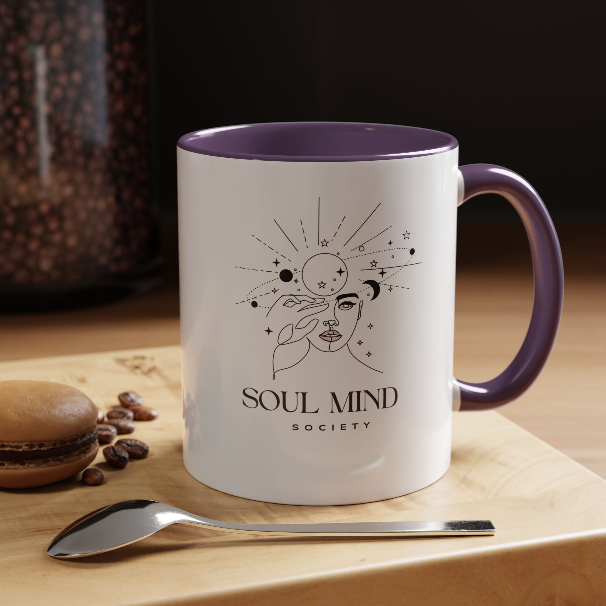 Soul Mind Society mug | Accent coffee mug 11oz 15oz