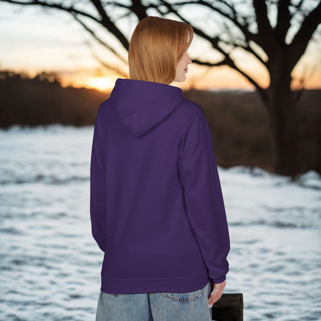 Soft-Spoken Brown Hoodie — 'Soft. Safe.' Comfort Fleece