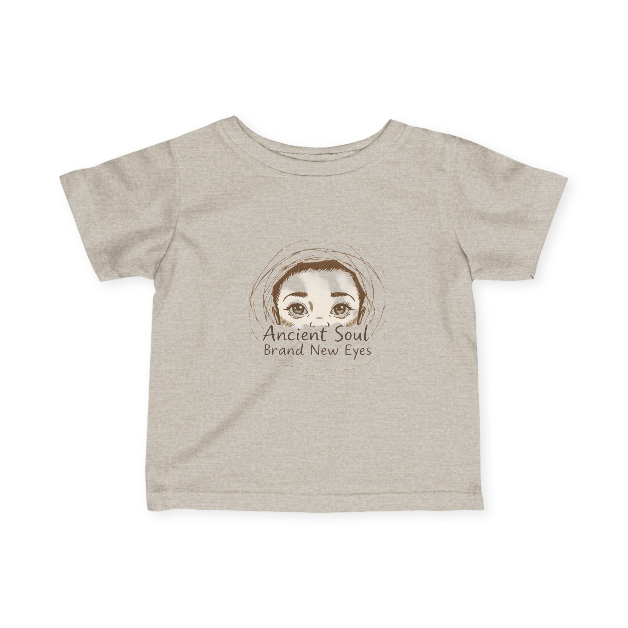 Infant Tee — "Ancient Soul, Brand New Eyes" Baby T‑Shirt