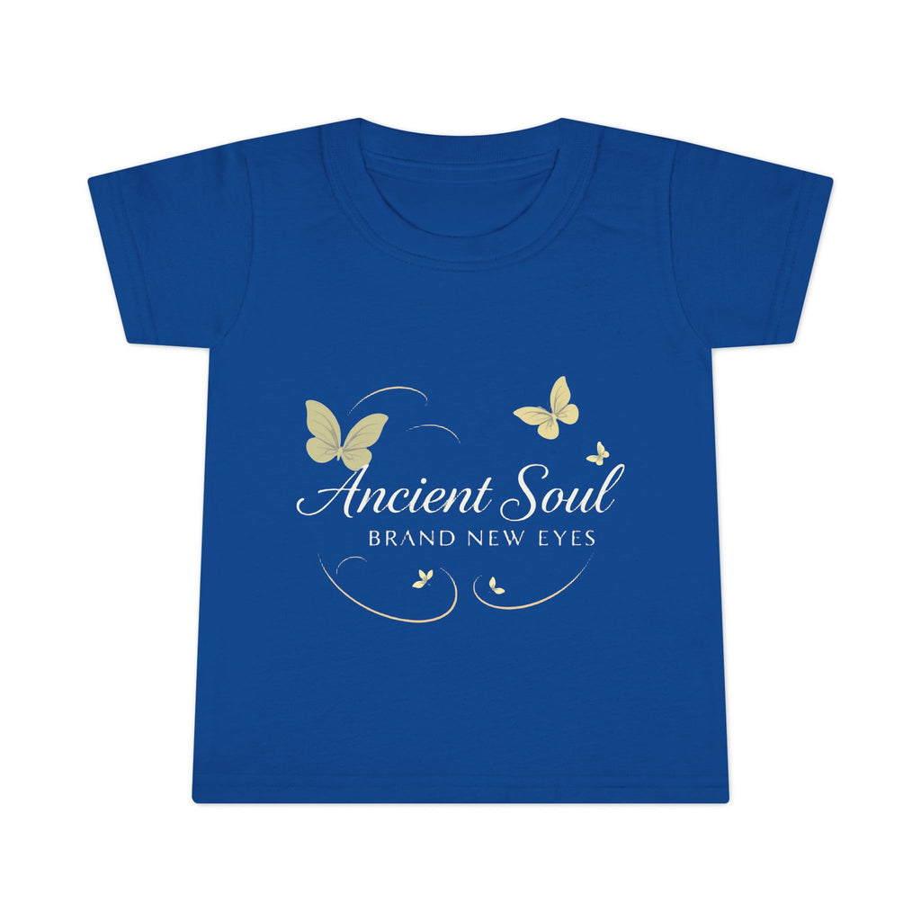 Ancient Soul Toddler T-Shirt – Butterfly Graphic, Spiritual Baby Gift