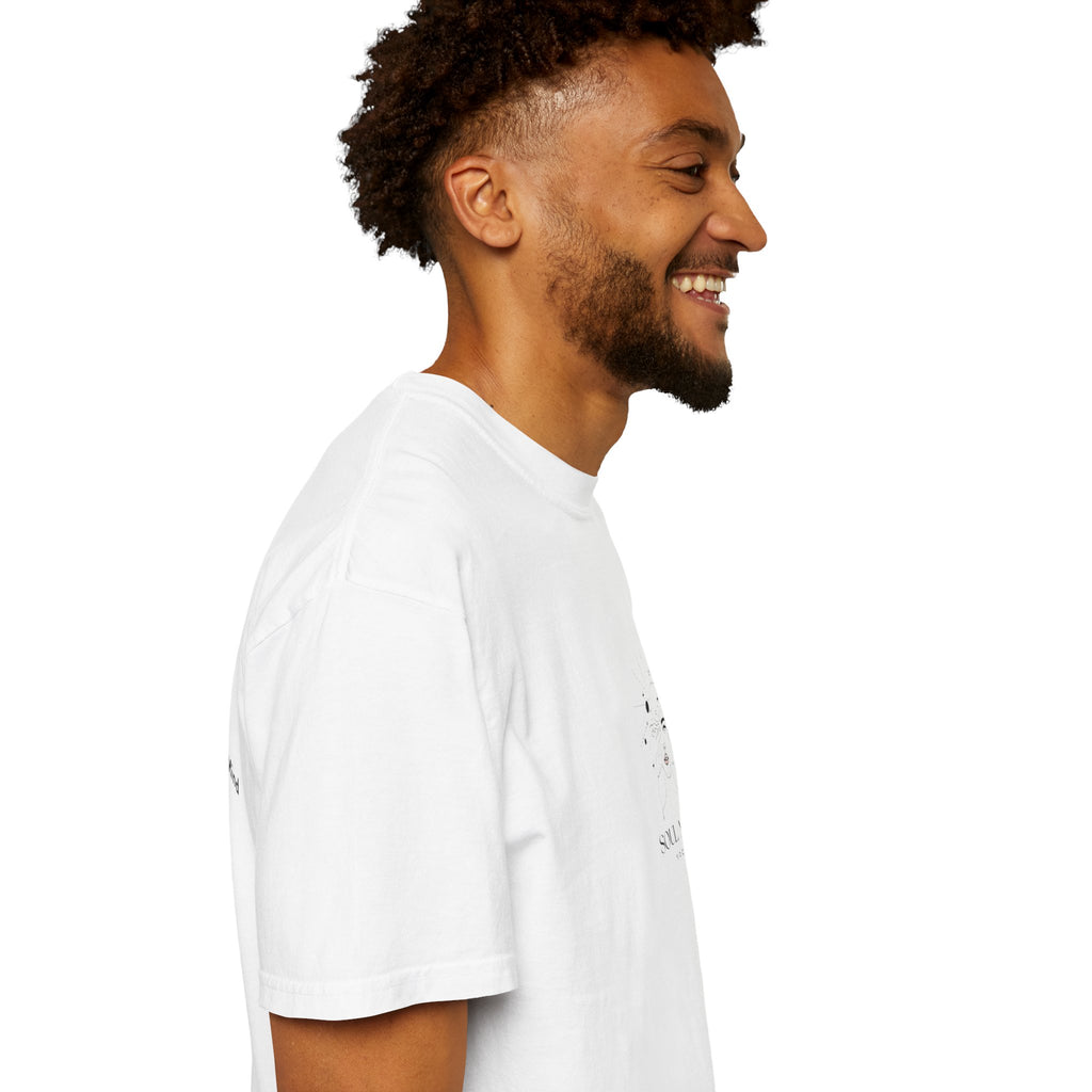 Soul Mind galactic skull illustration T-Shirt | spiritual logo tee