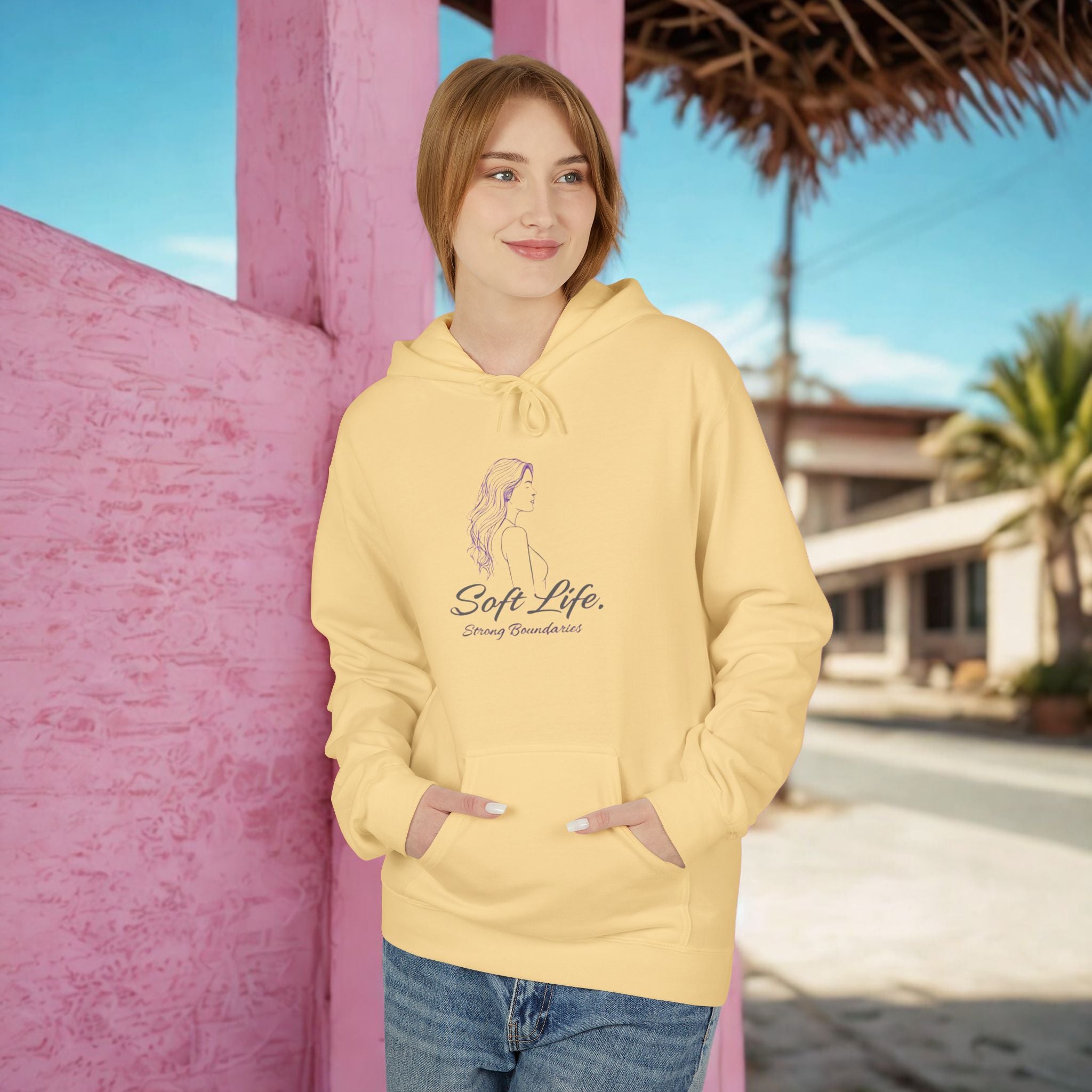 S.M.S Soft-Spoken Hoodie — 'Soft. Safe.' Comfort Fleece