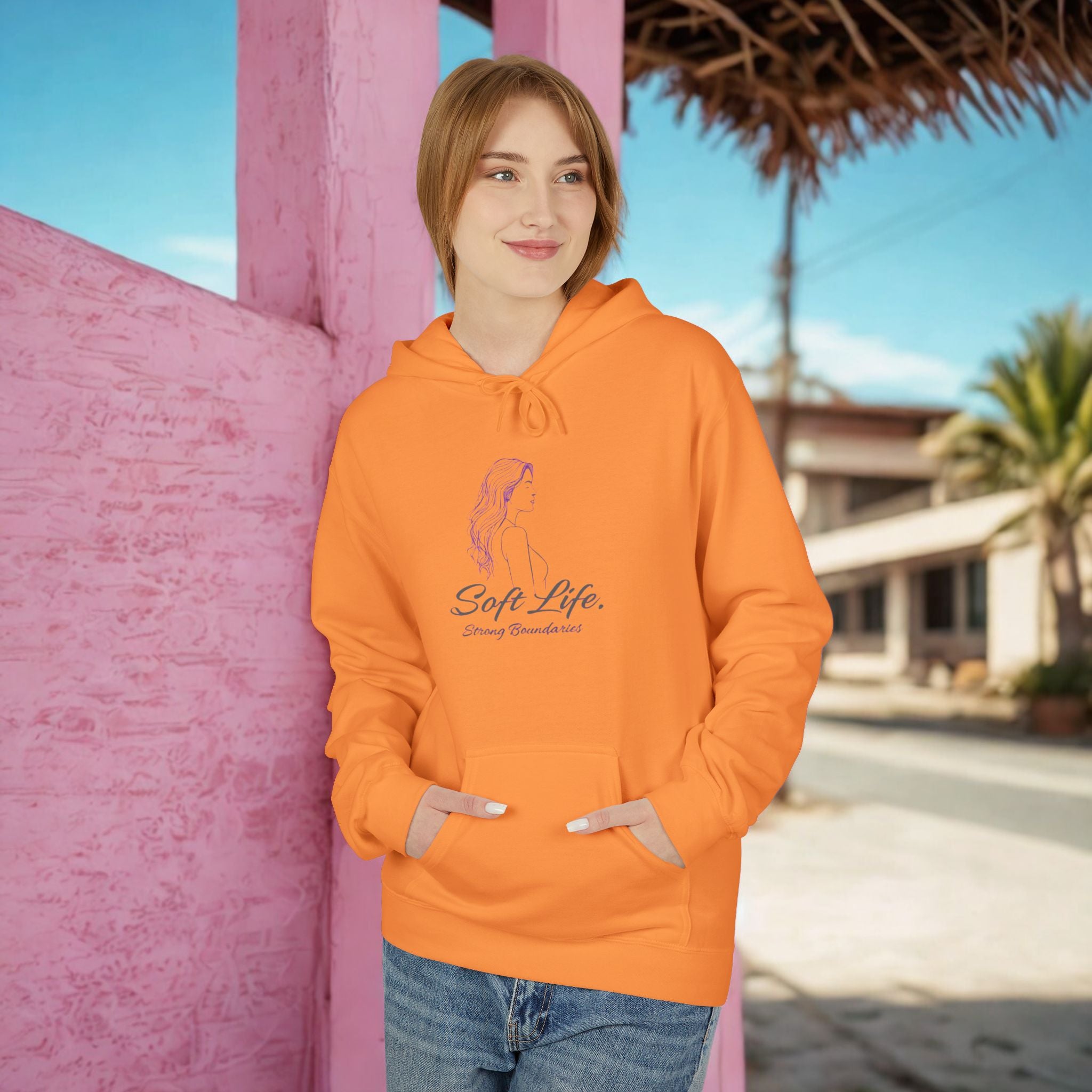 S.M.S Soft-Spoken Hoodie — 'Soft. Safe.' Comfort Fleece