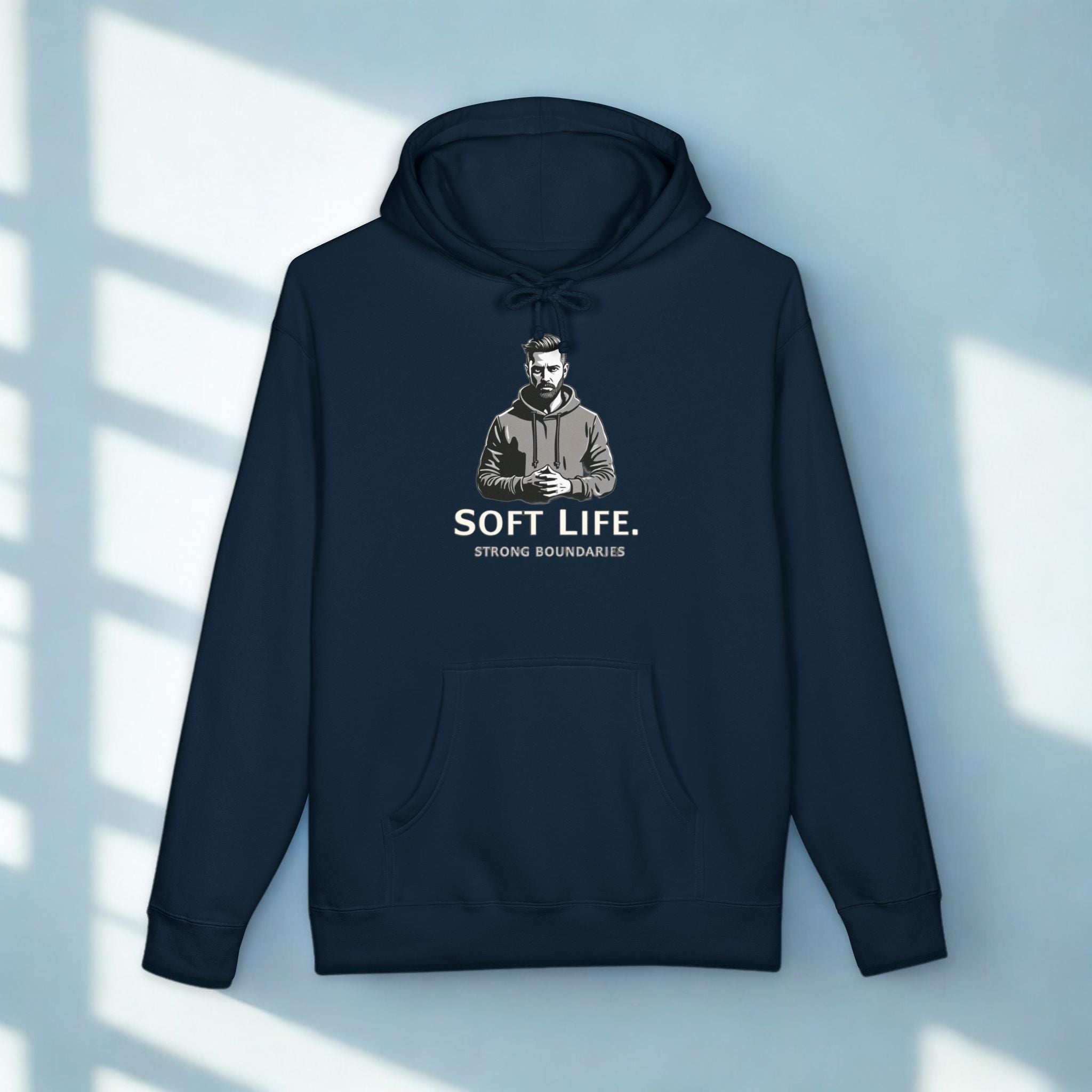 Soft S.M.S Life Hoodie — 'Soft Life. Strong Boundaries.' Graphic Hoodie