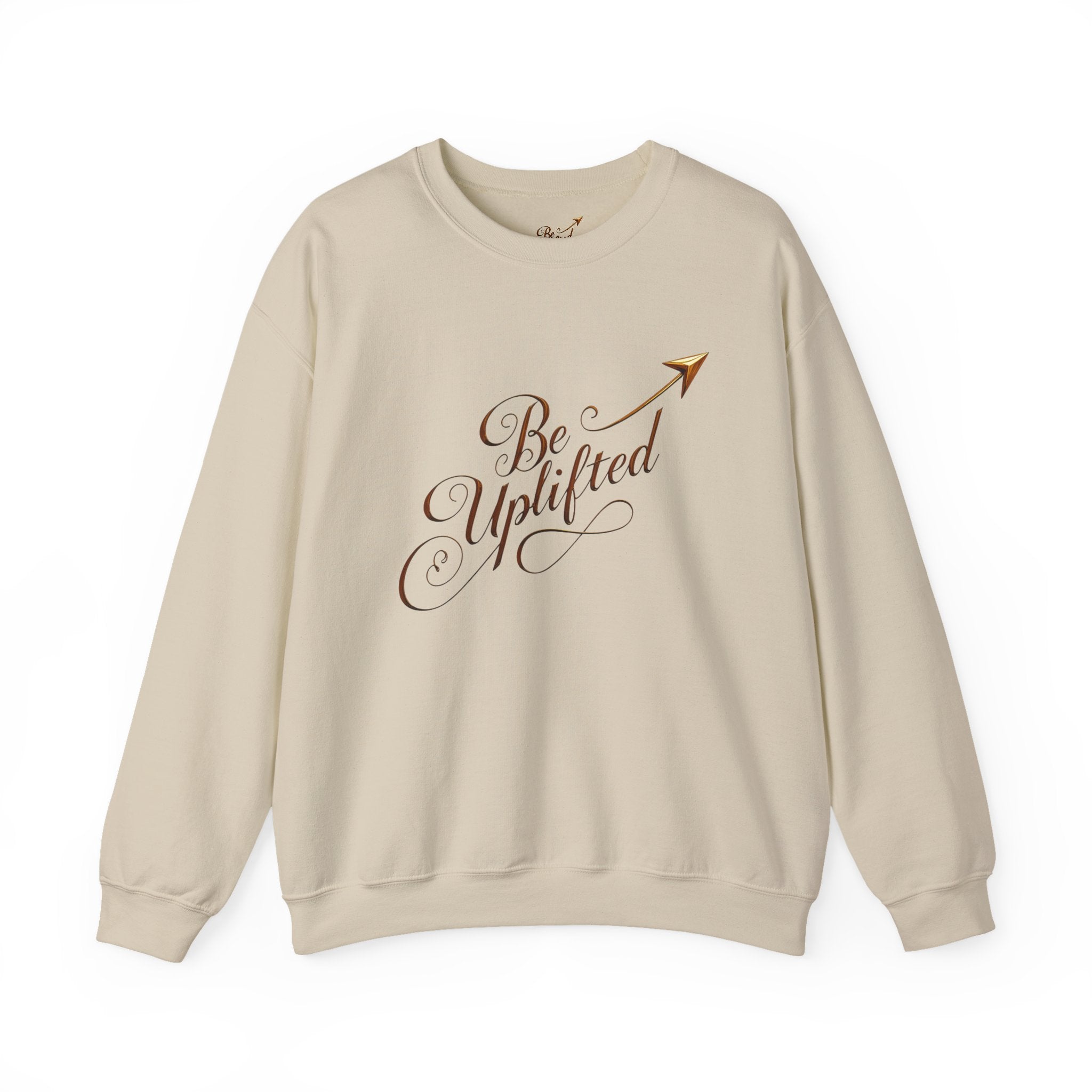 Be Uplifted Script Arrow sweatshirt | Soul Mind Illustration Sweatshirt