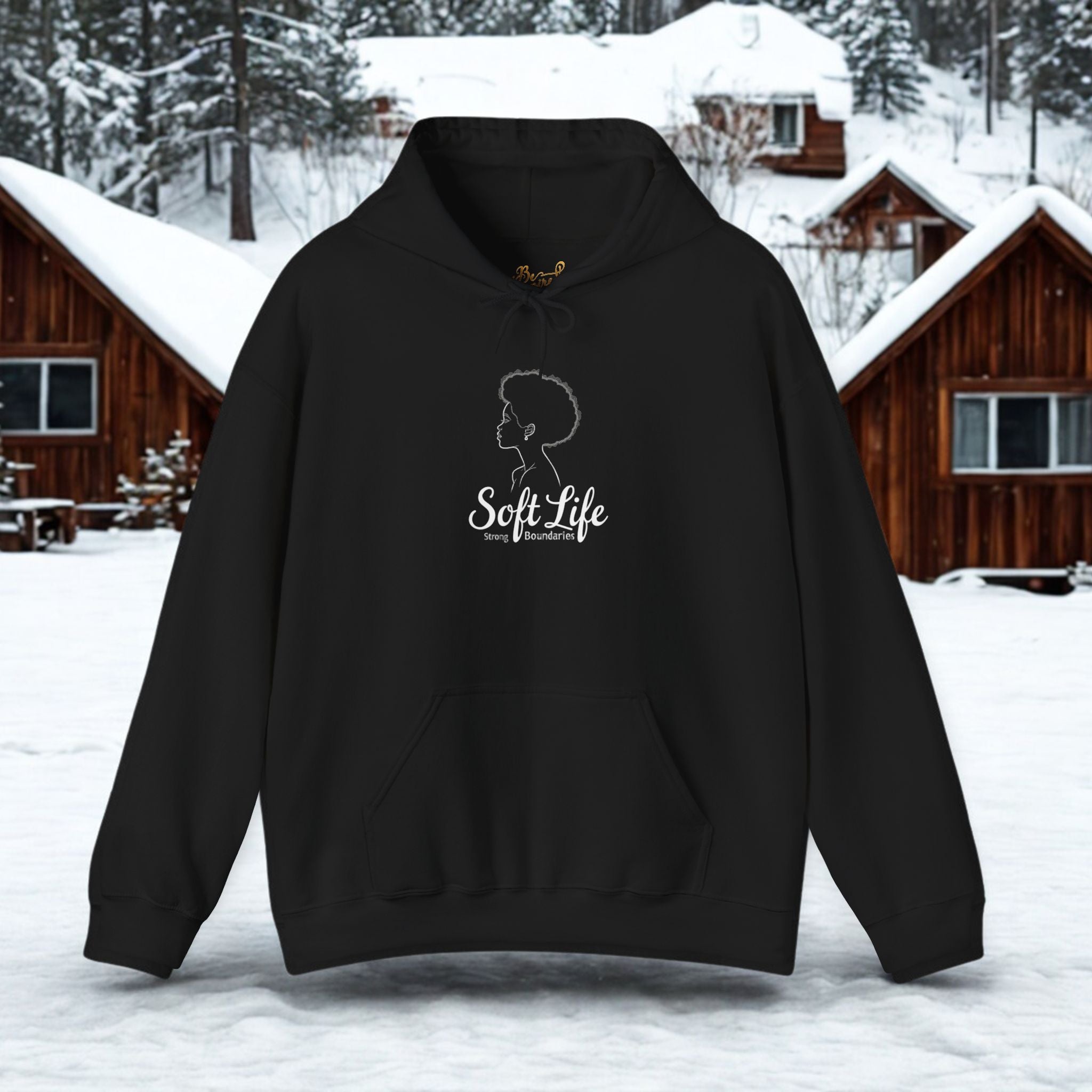 Soft S.M.S Hoodie – Minimal Silhouette Pullover