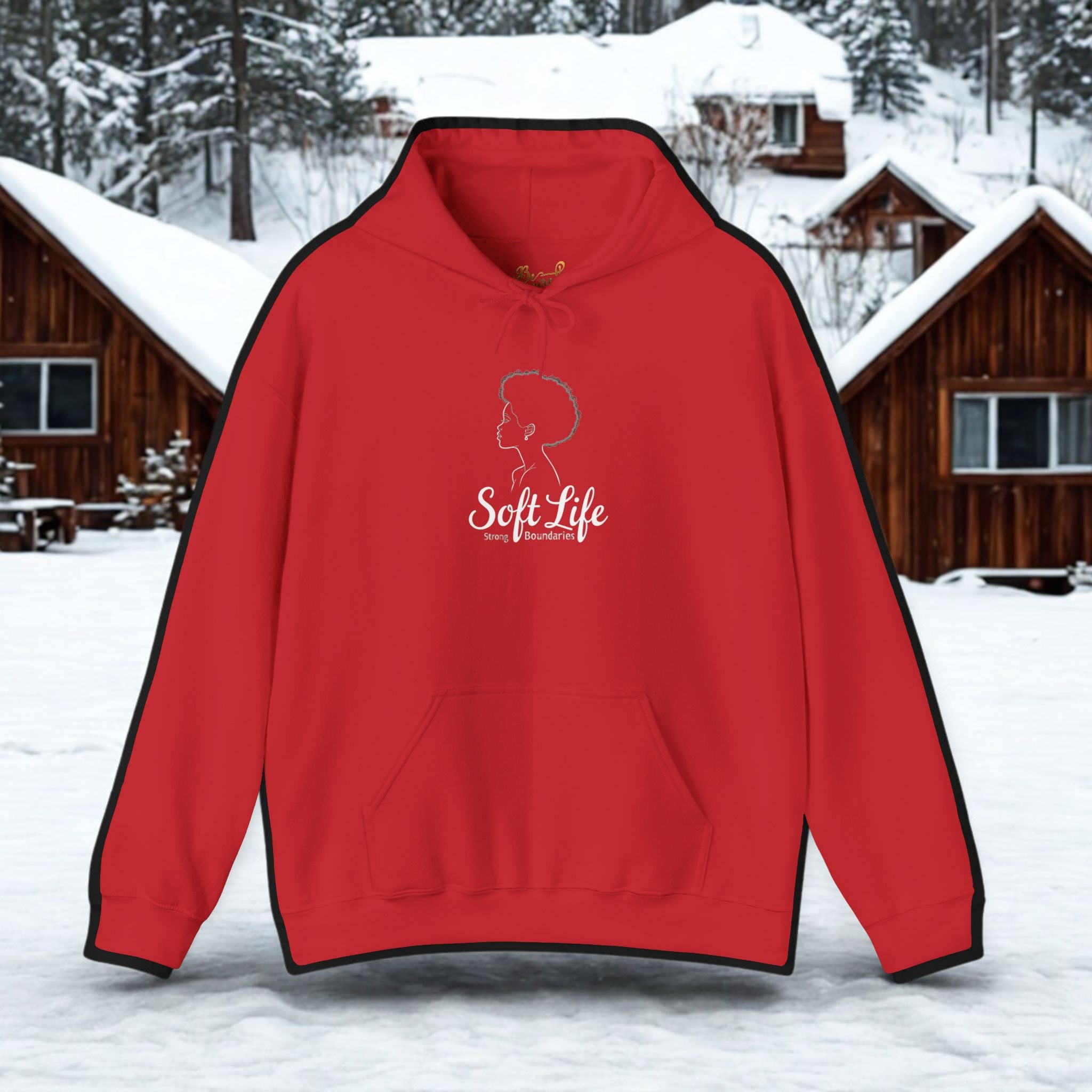 Soft S.M.S Hoodie – Minimal Silhouette Pullover