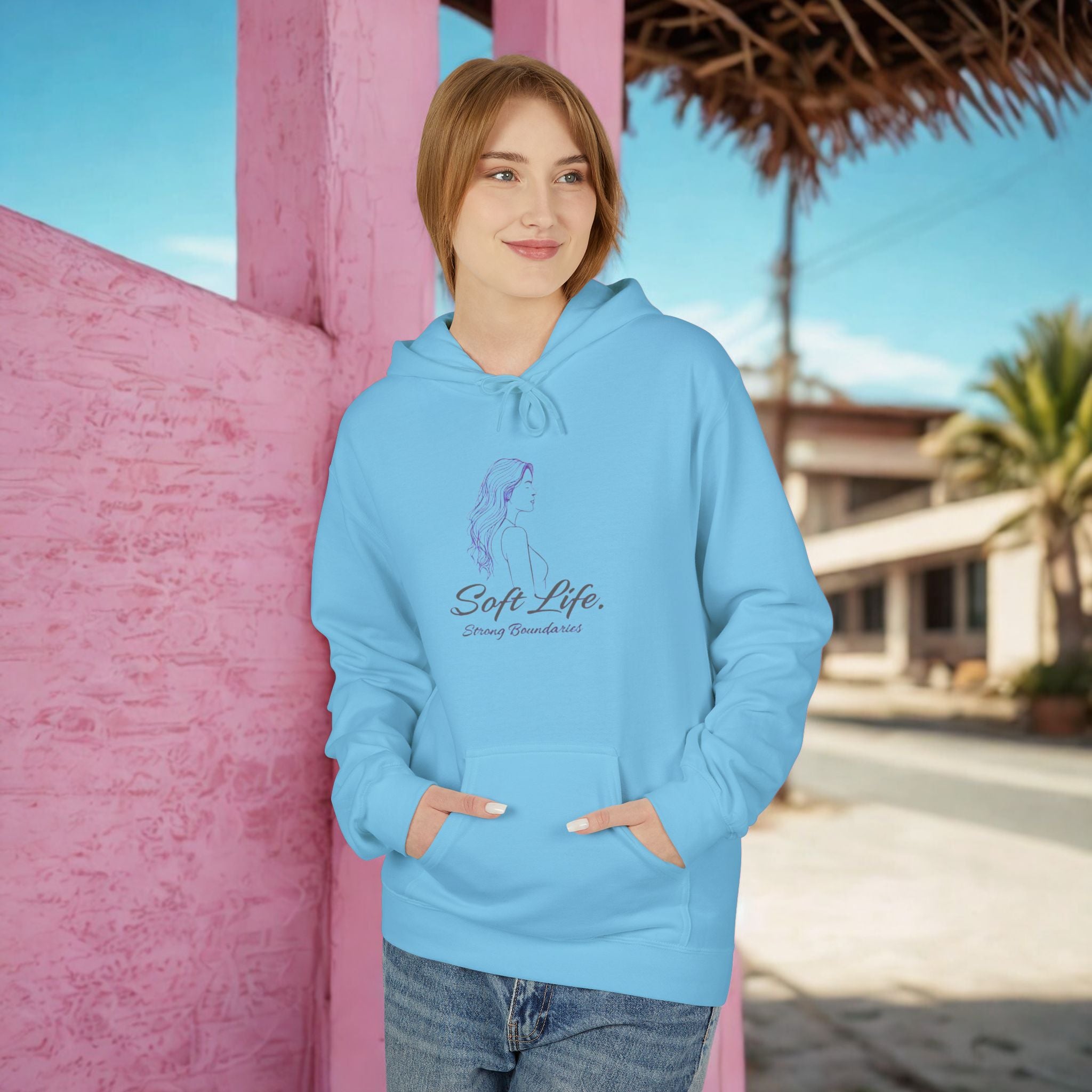S.M.S Soft-Spoken Hoodie — 'Soft. Safe.' Comfort Fleece