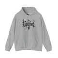 Be Uplifted hoodie | Gothic script cross design