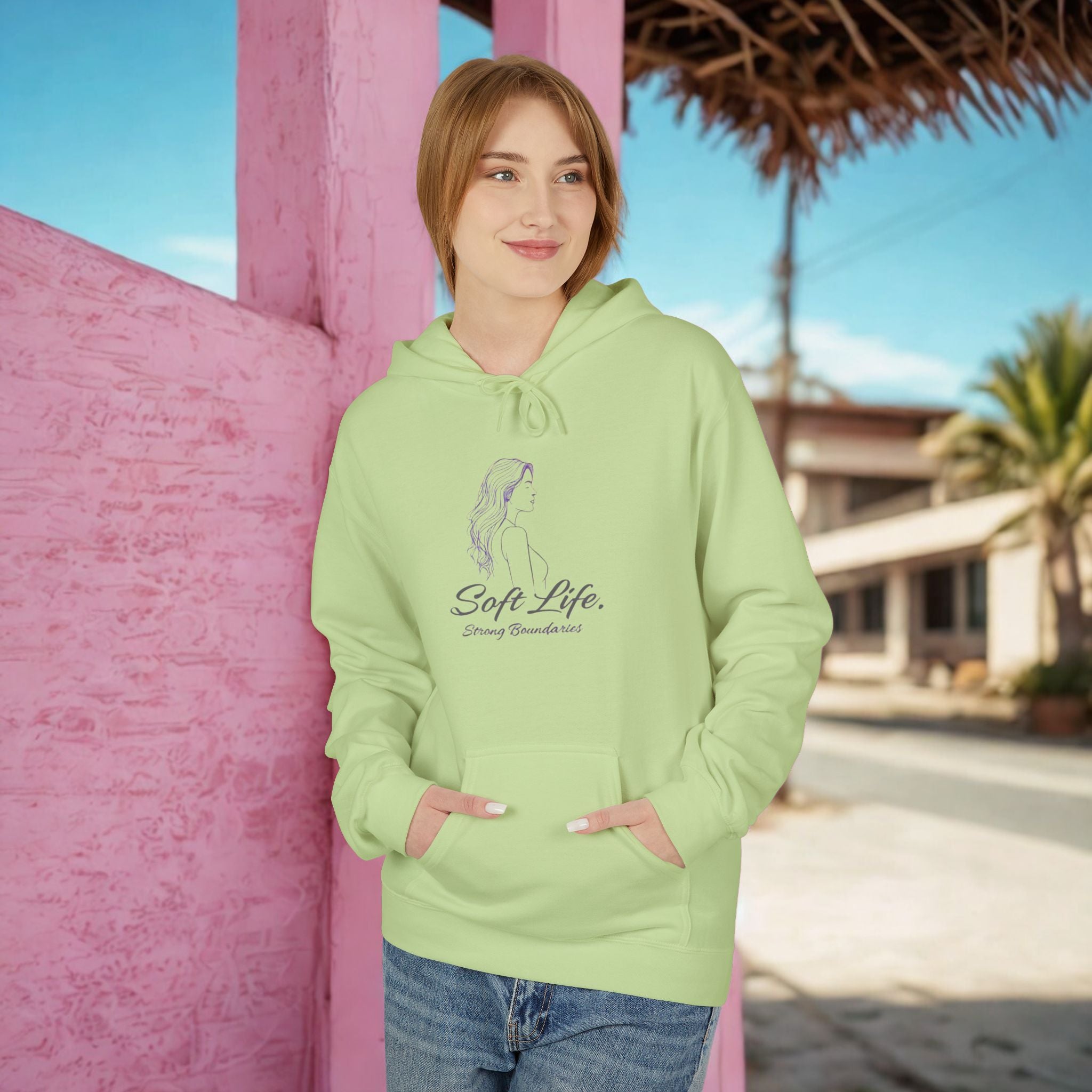 S.M.S Soft-Spoken Hoodie — 'Soft. Safe.' Comfort Fleece