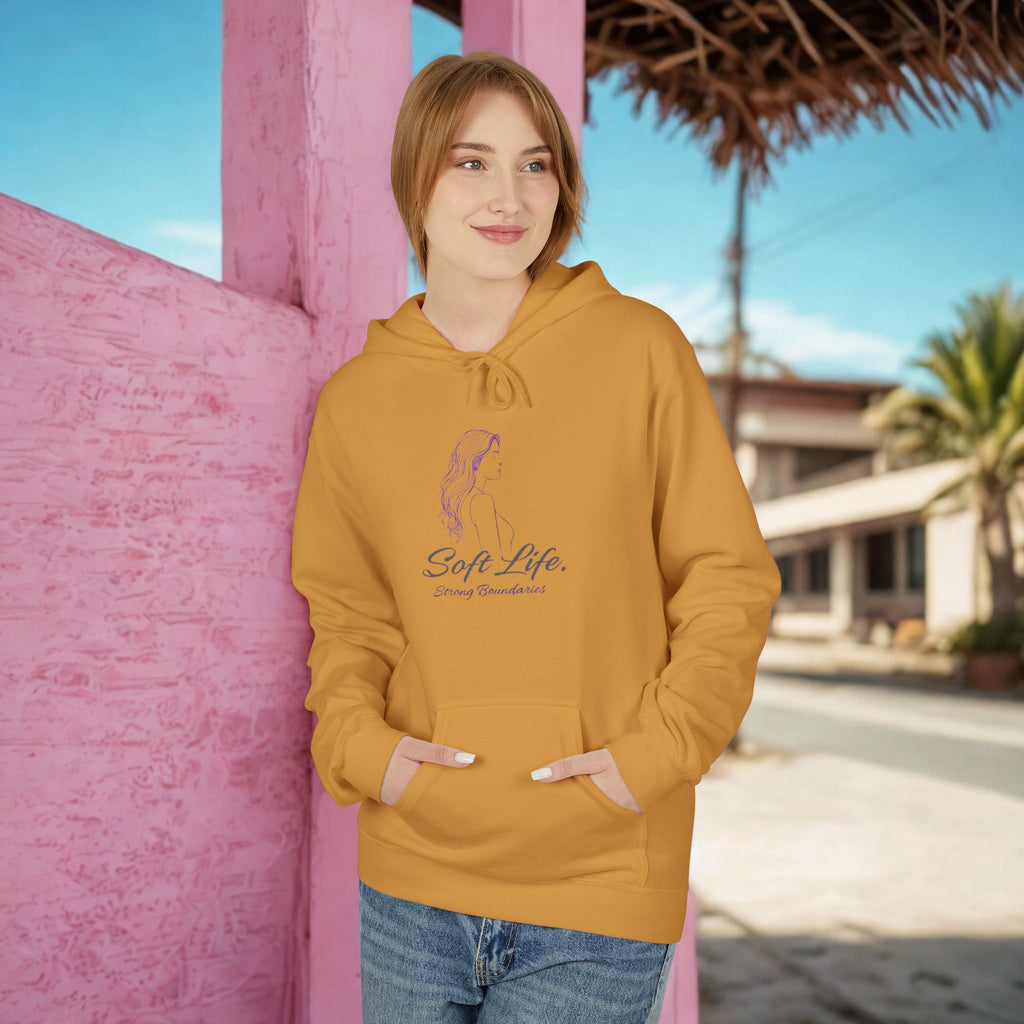 S.M.S Soft-Spoken Hoodie — 'Soft. Safe.' Comfort Fleece