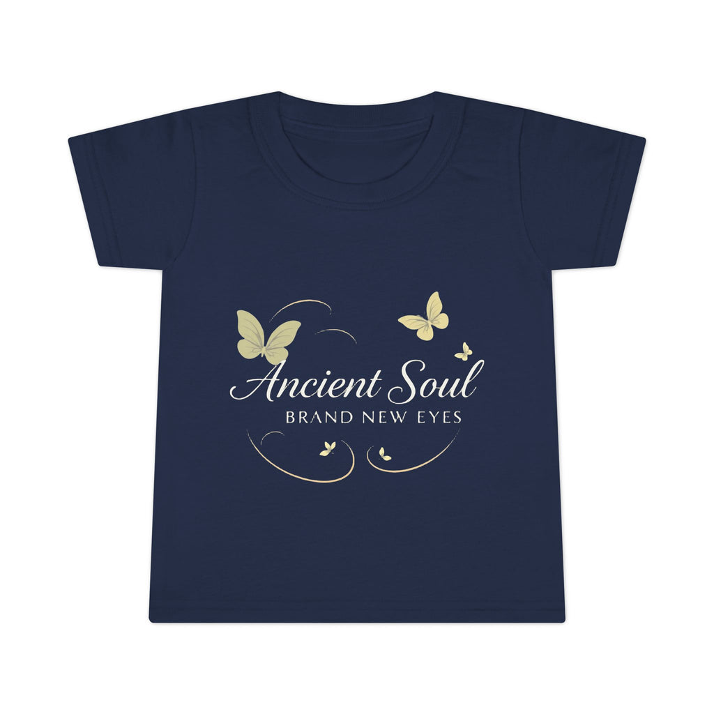 Ancient Soul Toddler T-Shirt – Butterfly Graphic, Spiritual Baby Gift