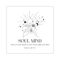 Soul Mind celestial face sticker | Kiss-Cut Sticker