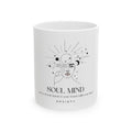 Soul Mind celestial face mug | spiritual astrology ceramic mug