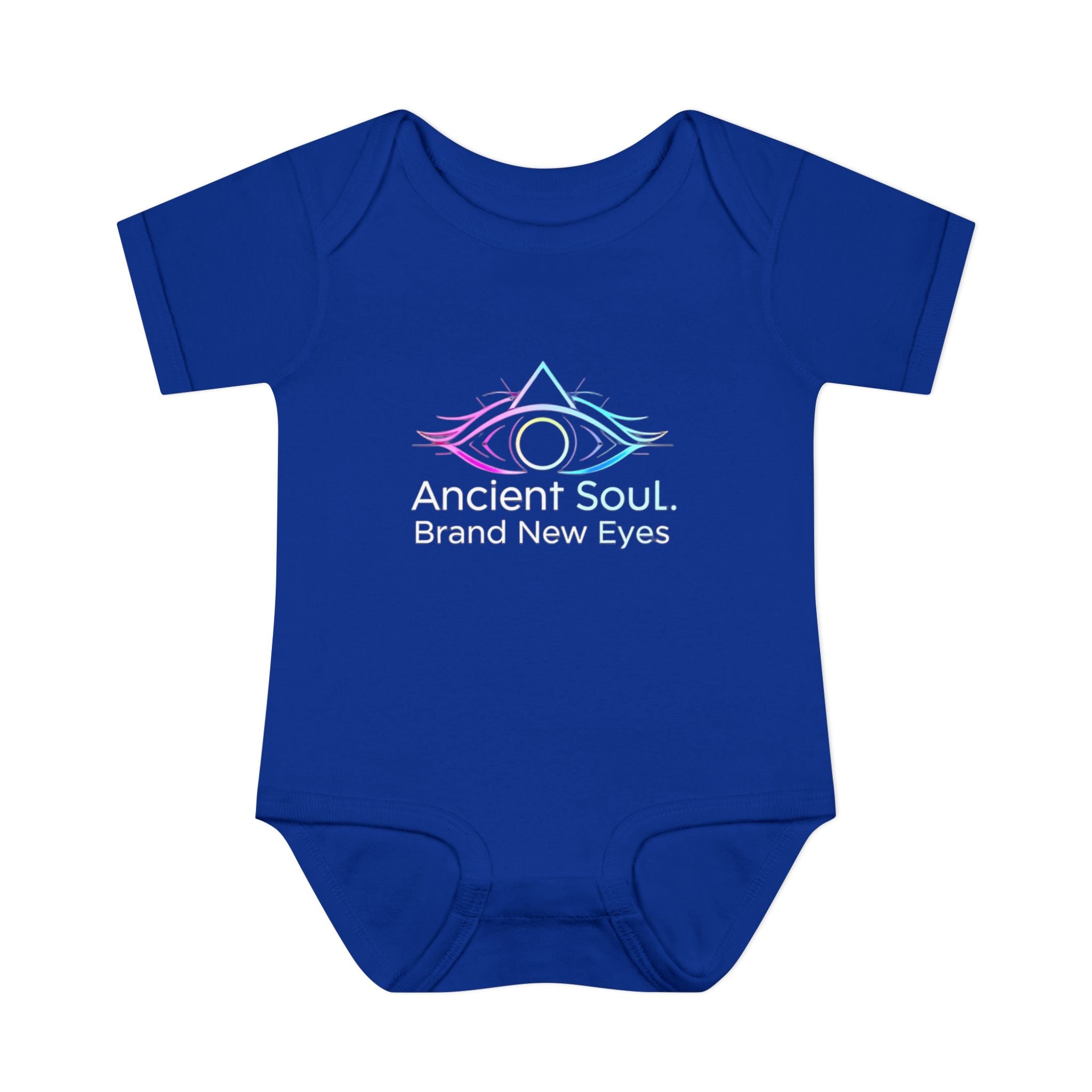 Infant Bodysuit - "Ancient Soul. Brand New Eyes" Mystical Eye Baby One-Piece
