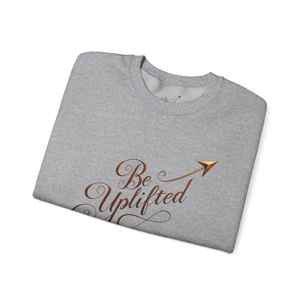 Be Uplifted Script Arrow sweatshirt | Soul Mind Illustration Sweatshirt