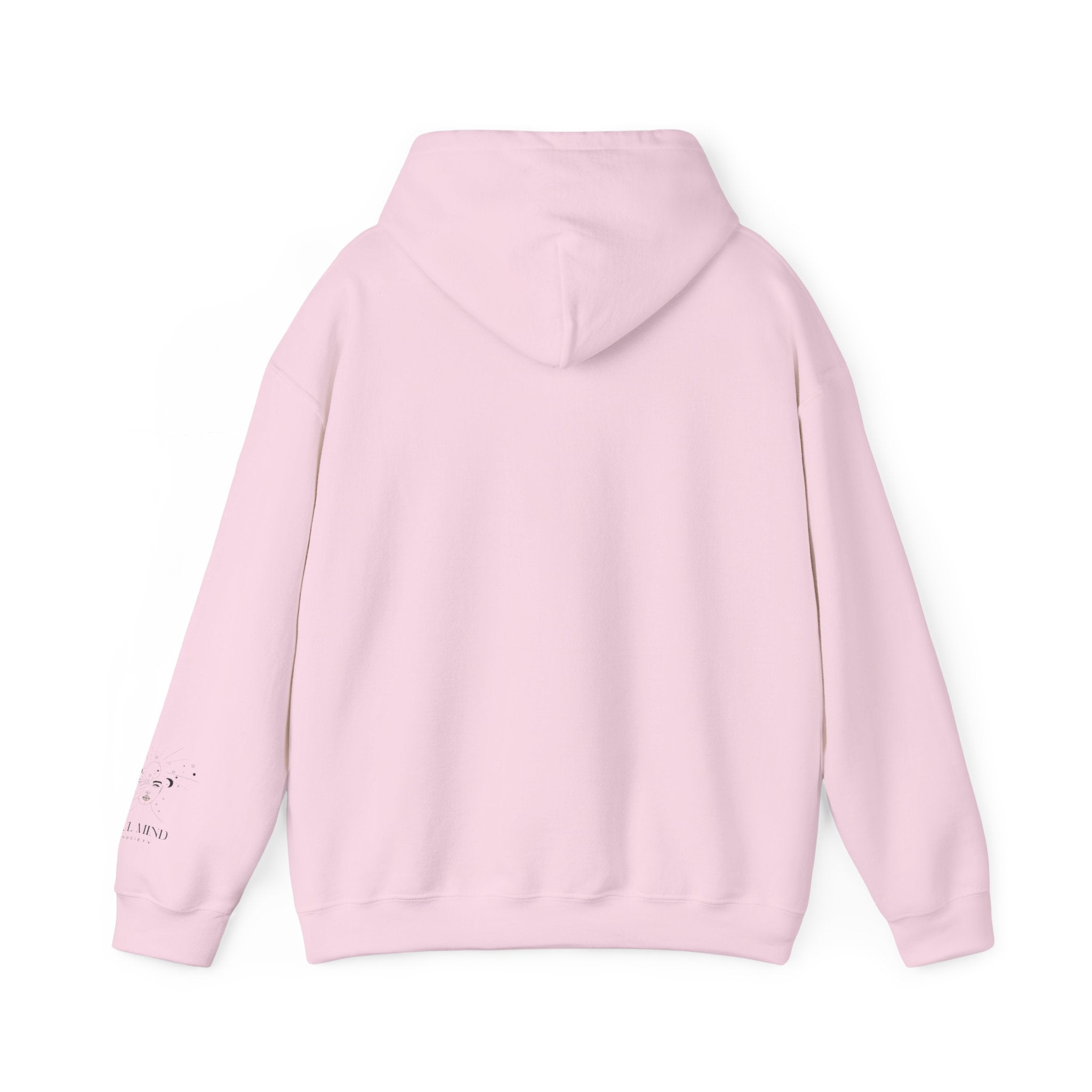 Be Uplifted hoodie | Gothic script cross design