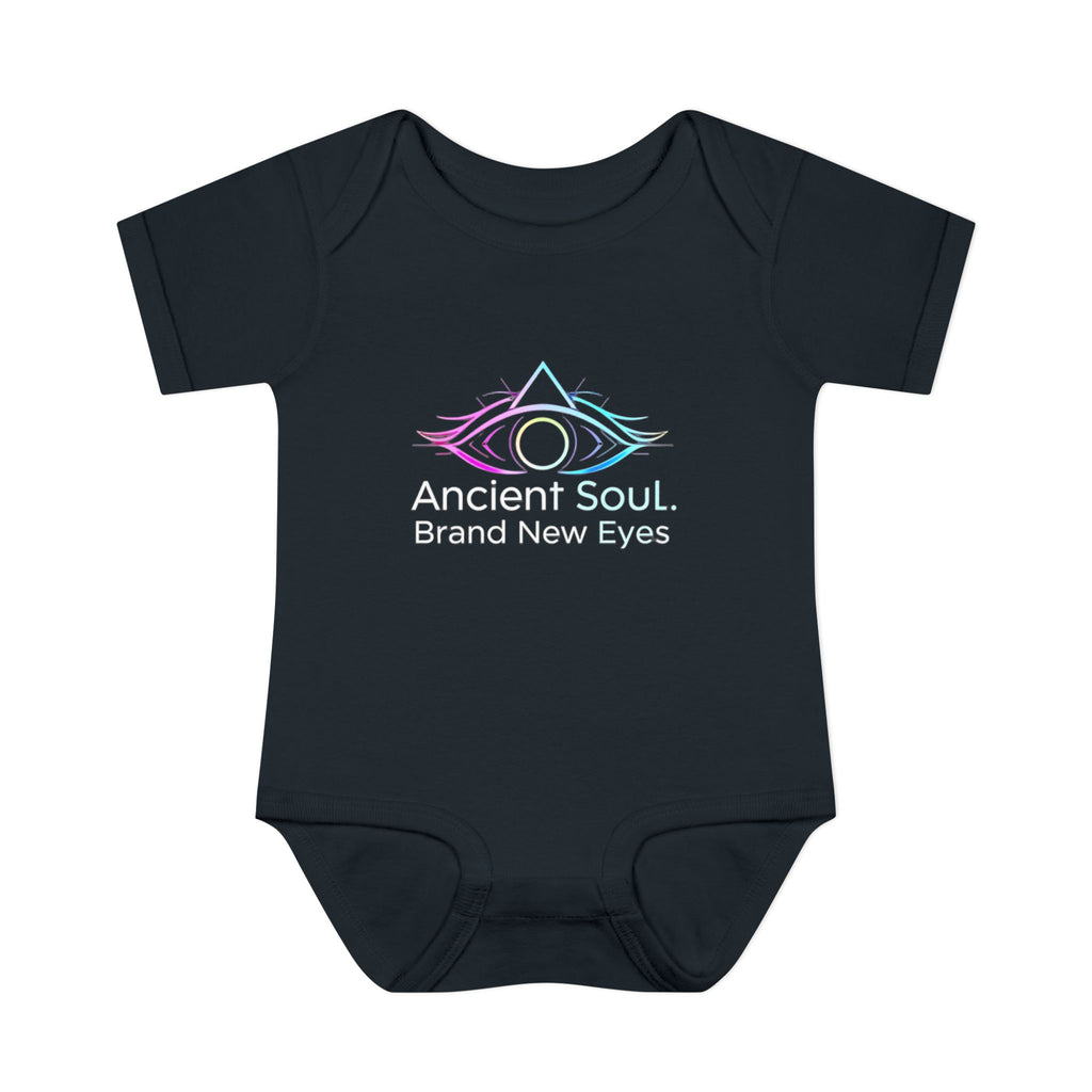 Infant Bodysuit - "Ancient Soul. Brand New Eyes" Mystical Eye Baby One-Piece